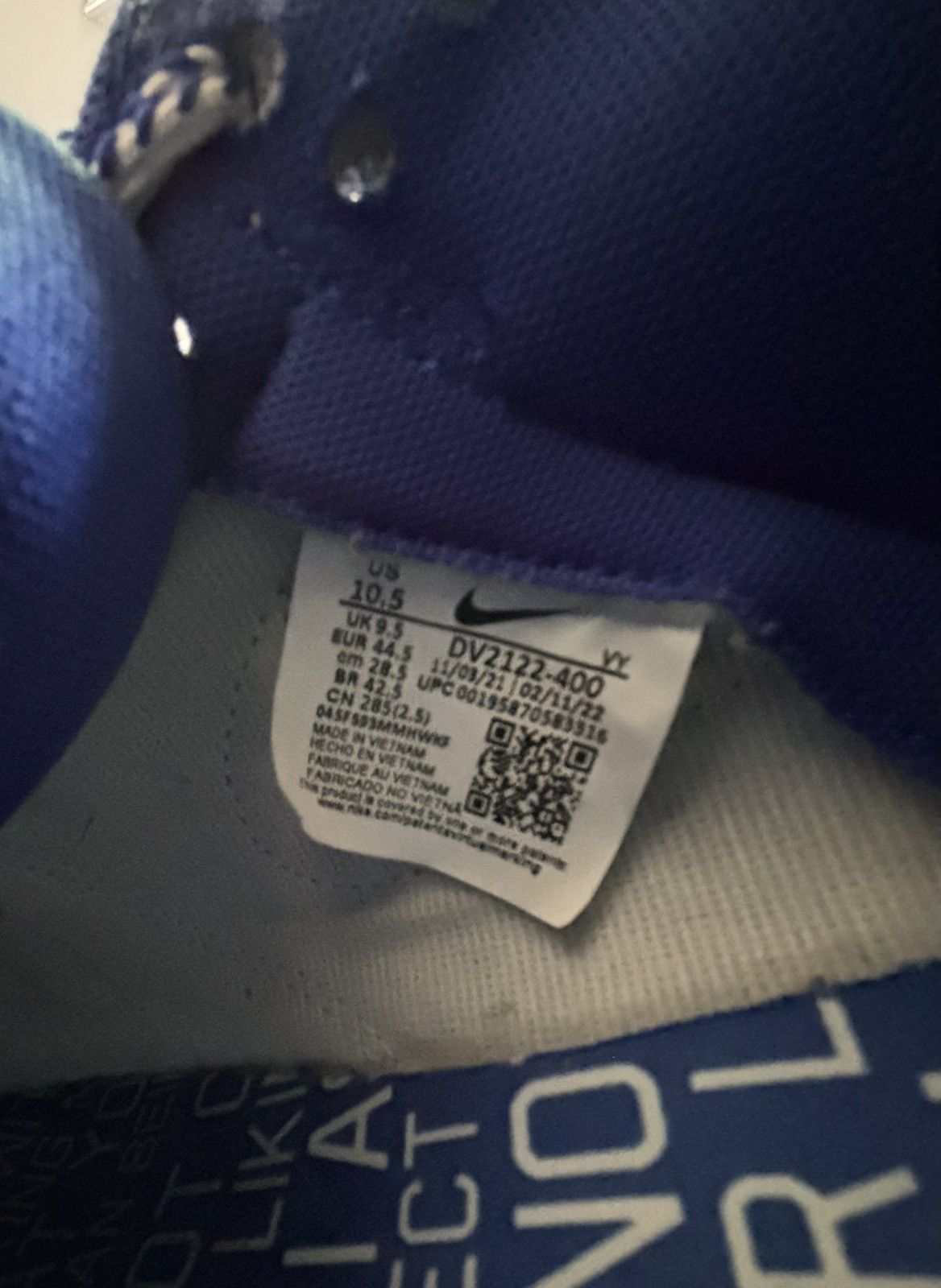 Nike Nike Dunk Low ‘Jackie Robinson’ Size US 10.5 / EU 43-44 - 6 Thumbnail