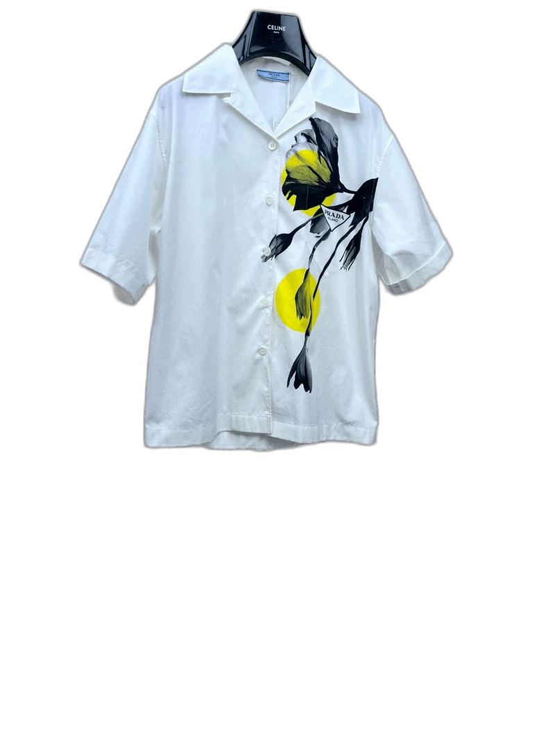 Prada Short Sleeve Printed Shirt -2505