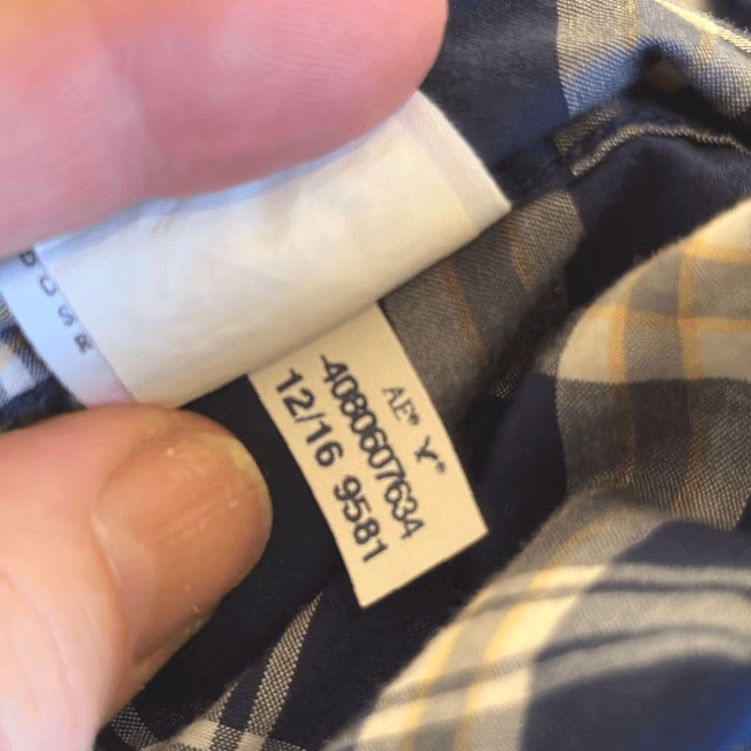 American Eagle Outfitters American Eagle Men’s Plaid Button Down Shirt XL Classic Fit Seriously Soft Size US XL / EU 56 / 4 - 8 Thumbnail