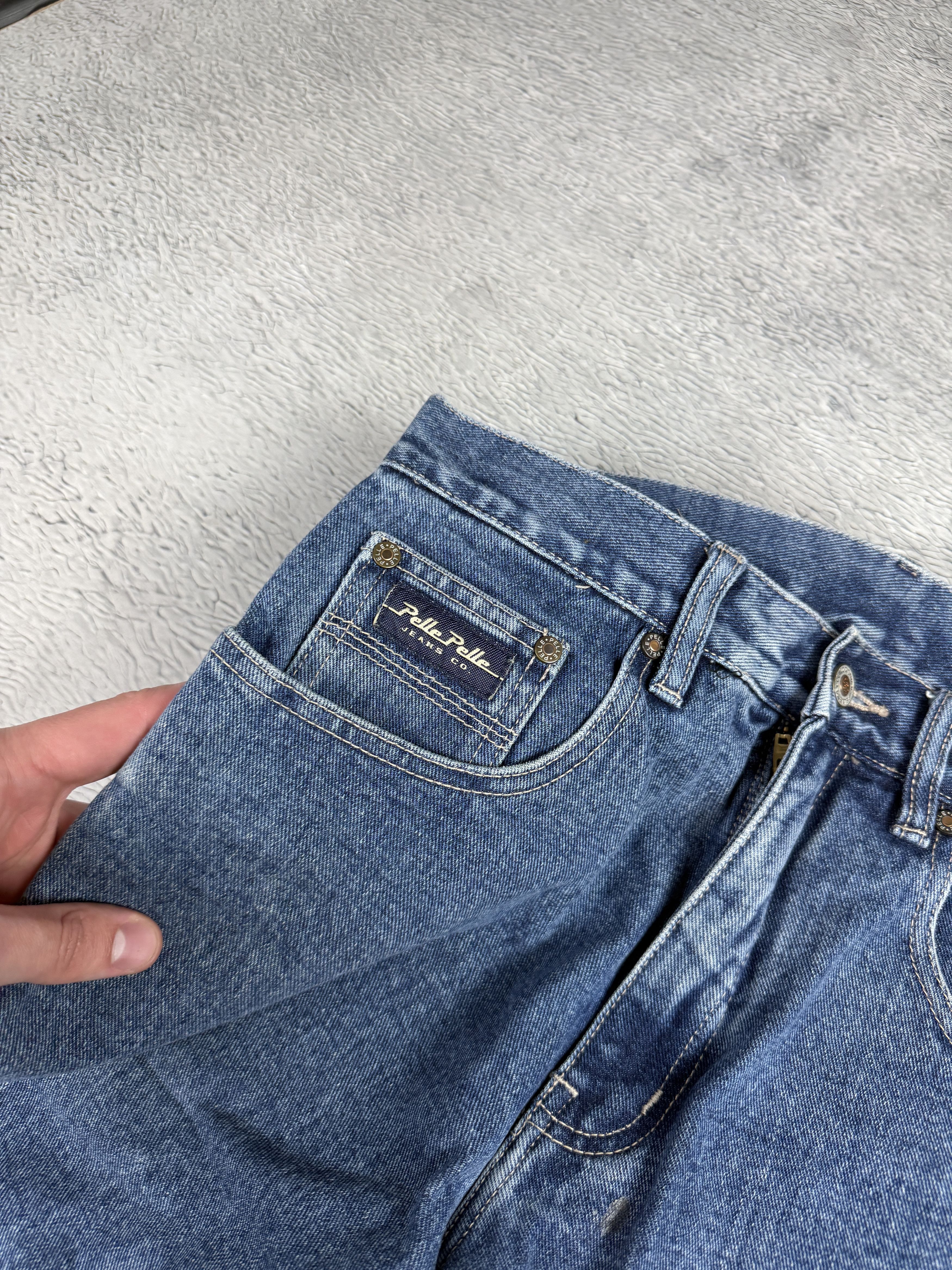 JNCO × Pelle Pelle Pelle Pelle Vintage Jeans Baggy Marc Buchanan Streetwear Size US 28 / EU 44 - 6 Thumbnail