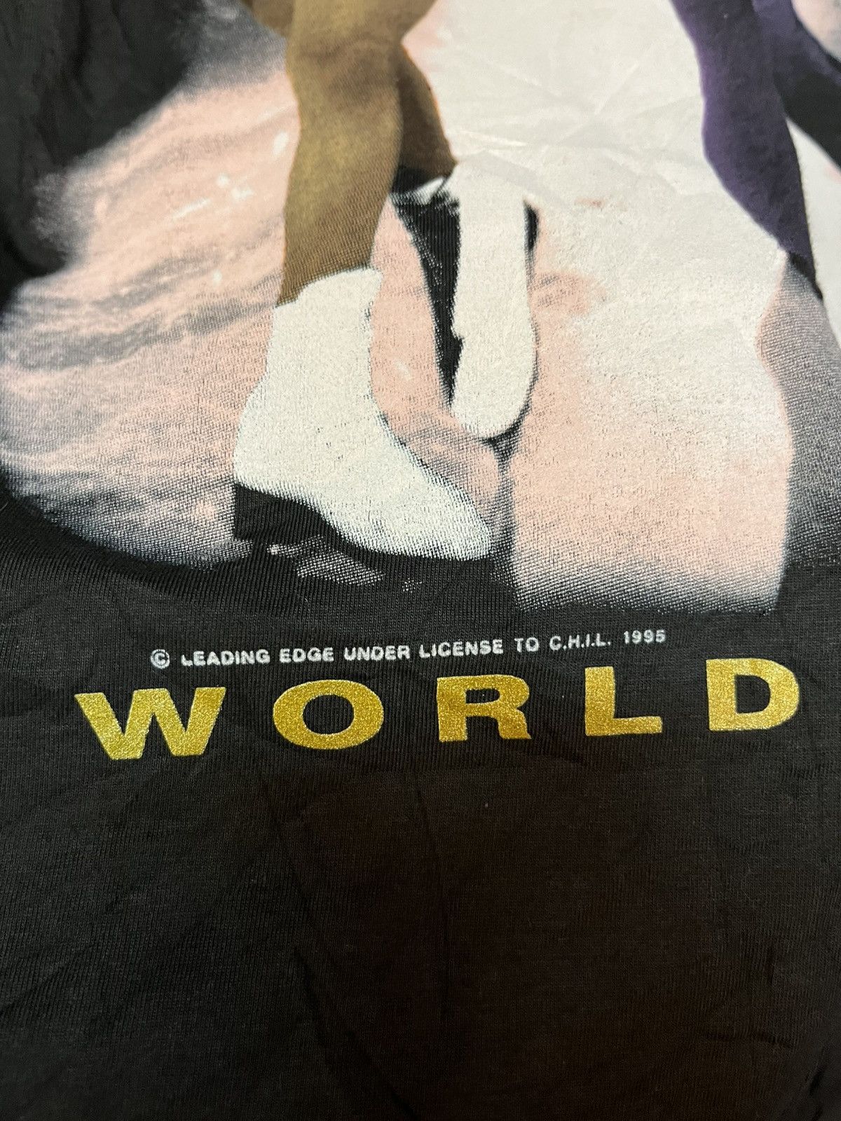 Band Tees × Vintage Vintage 1995 Torvill & Dean World Tour T-Shirt Size US M / EU 48-50 / 2 - 2 Thumbnail