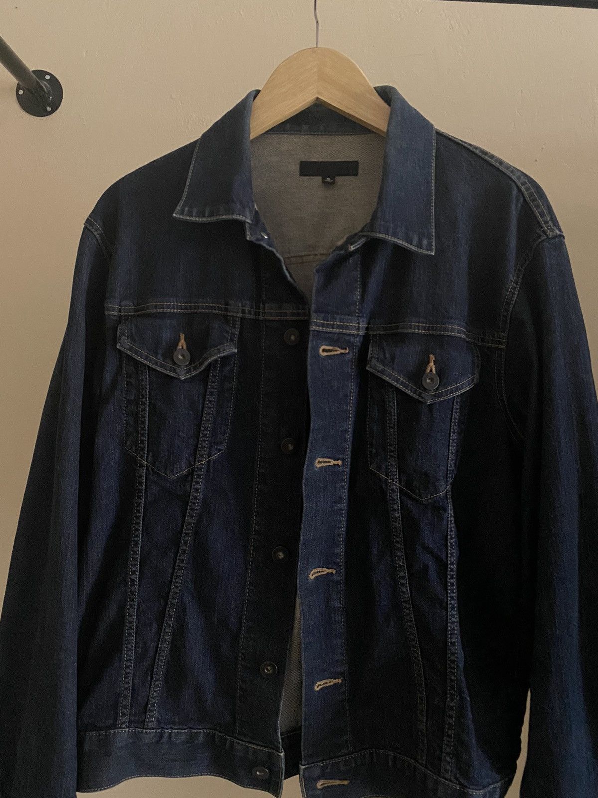 Uniqlo Denim Jacket Size US XL / EU 56 / 4 - 2 Thumbnail