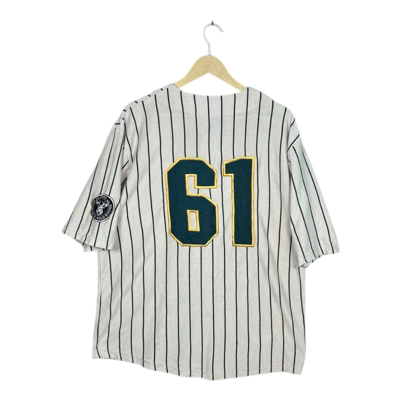 Other Vintage Cabela’s Pinstripe Baseball Jersey Size L Vtg 61 Size US L / EU 52-54 / 3 - 2 Thumbnail