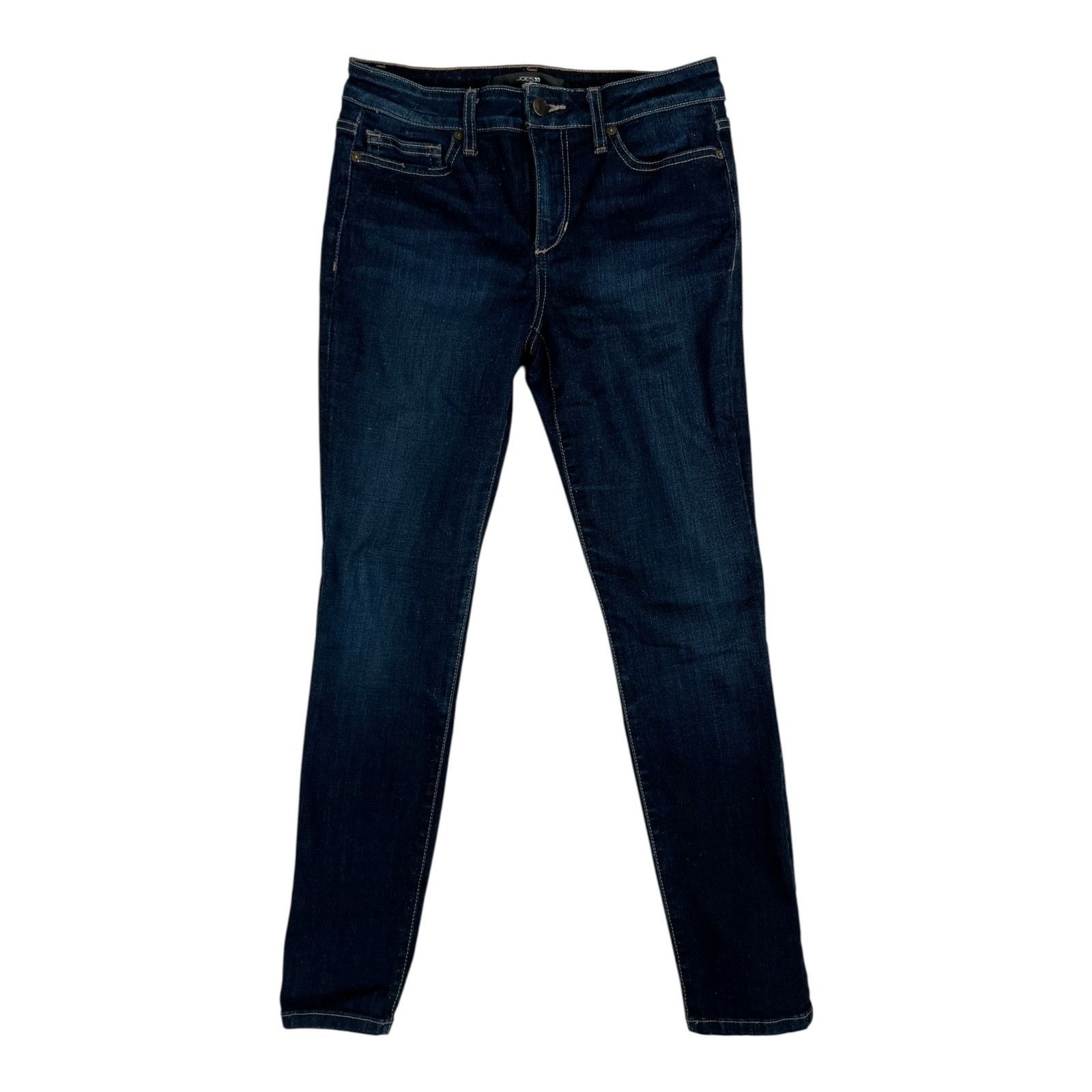 Joe's Joe’s 27x27 Skinny Ankle Jeans Dark Blue Midrise Stretch Size 27" / US 4 / IT 40 - 1 Thumbnail
