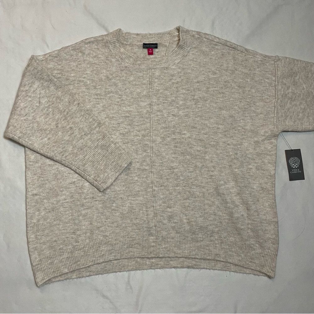Vince Camuto NWT New $79 Vince Camuto Cozy Long Sleeve Grey Sweater Size Size 3XL / US 20-22 - 3 Thumbnail