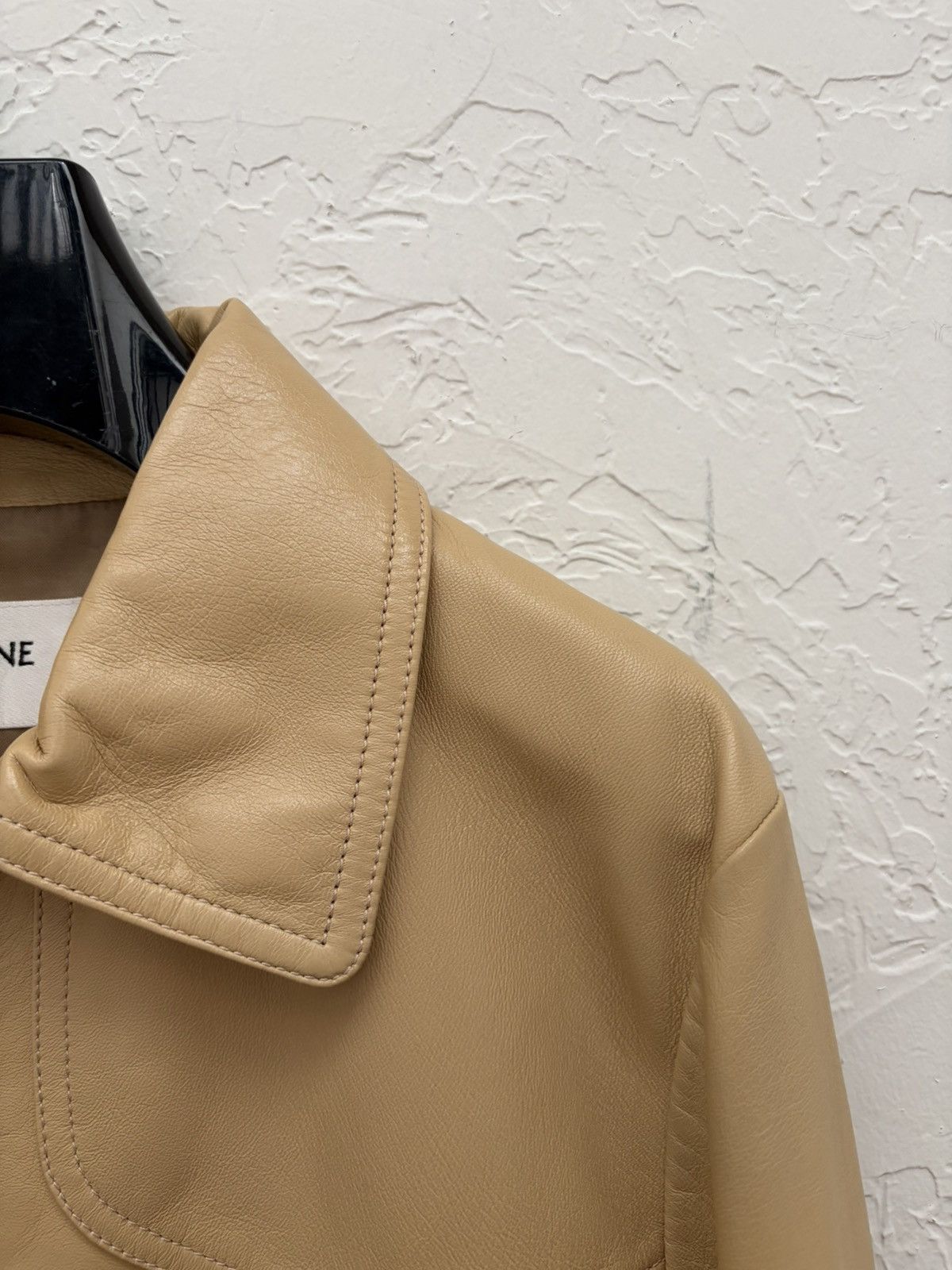 Celine Rare — Celine leather jacket Size US S / EU 44-46 / 1 - 4 Thumbnail