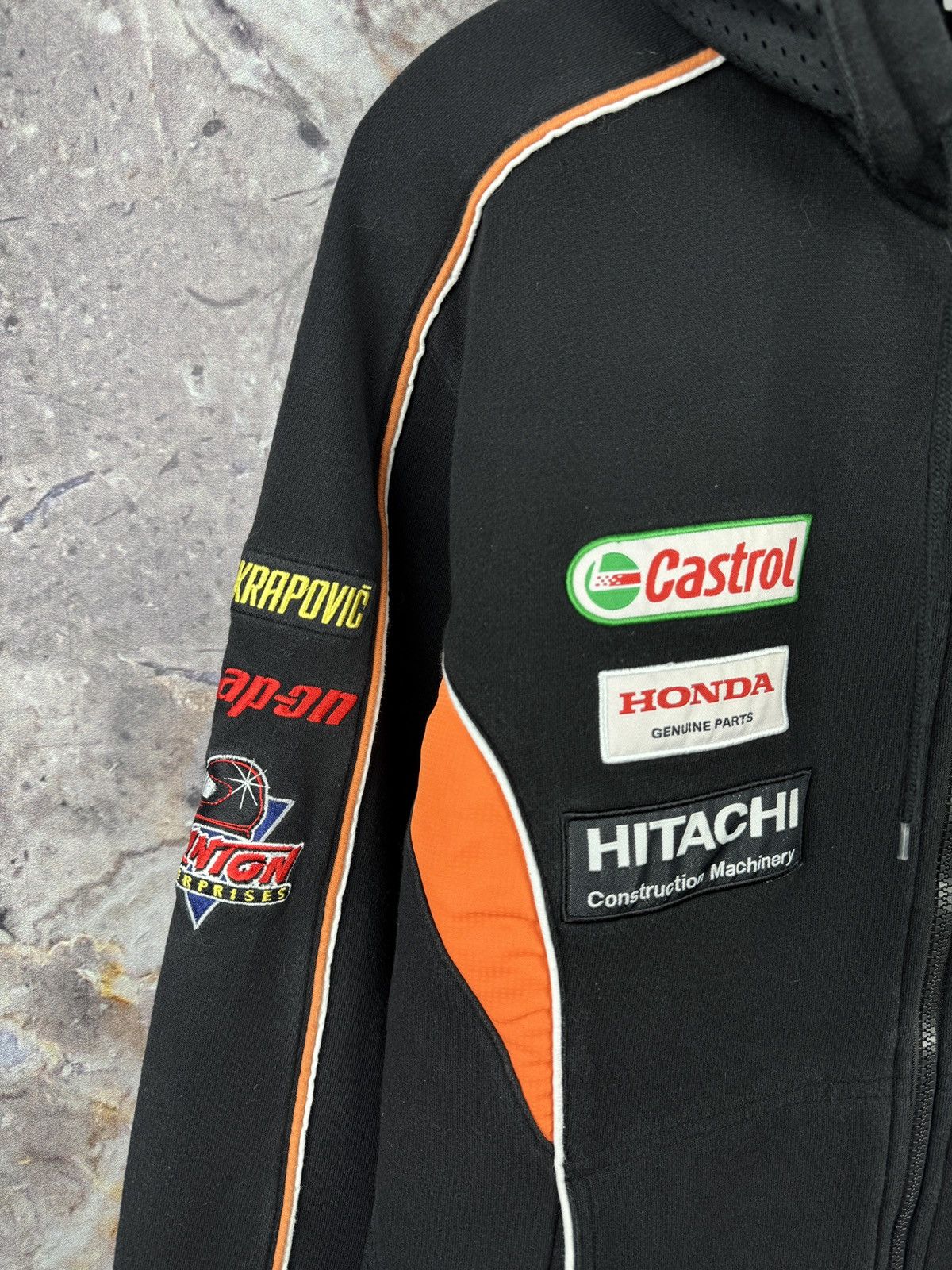 Honda Honda Racing Castrol Hitachi Zip Hoodie Motorsport Size L Size US L / EU 52-54 / 3 - 5 Thumbnail