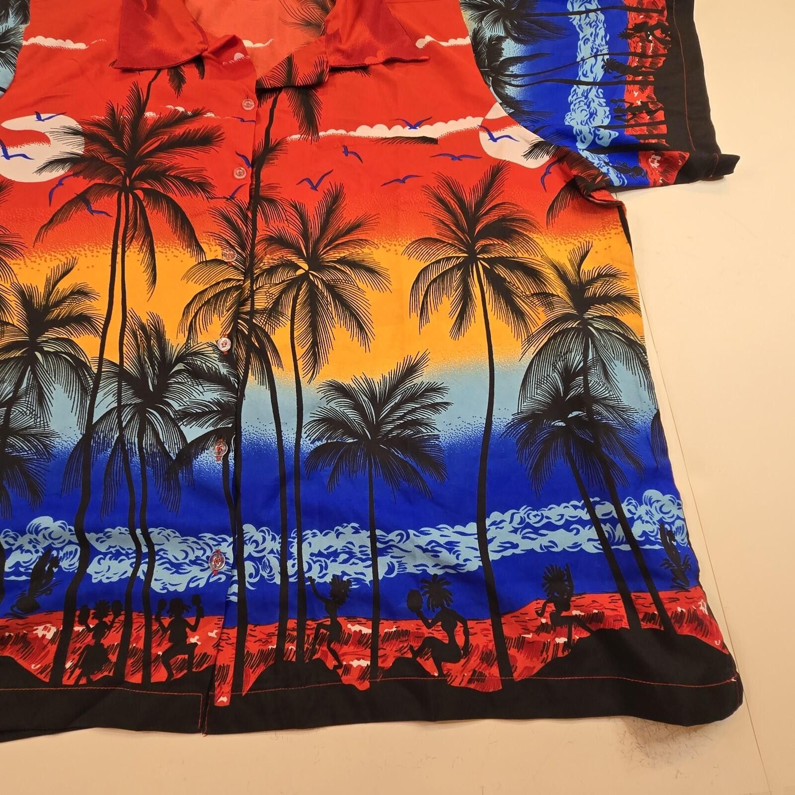 Other KING KAMEHA 3XL Palm Trees Hawaii Hawaiian Island Shirt Size US XXL / EU 58 / 5 - 3 Thumbnail