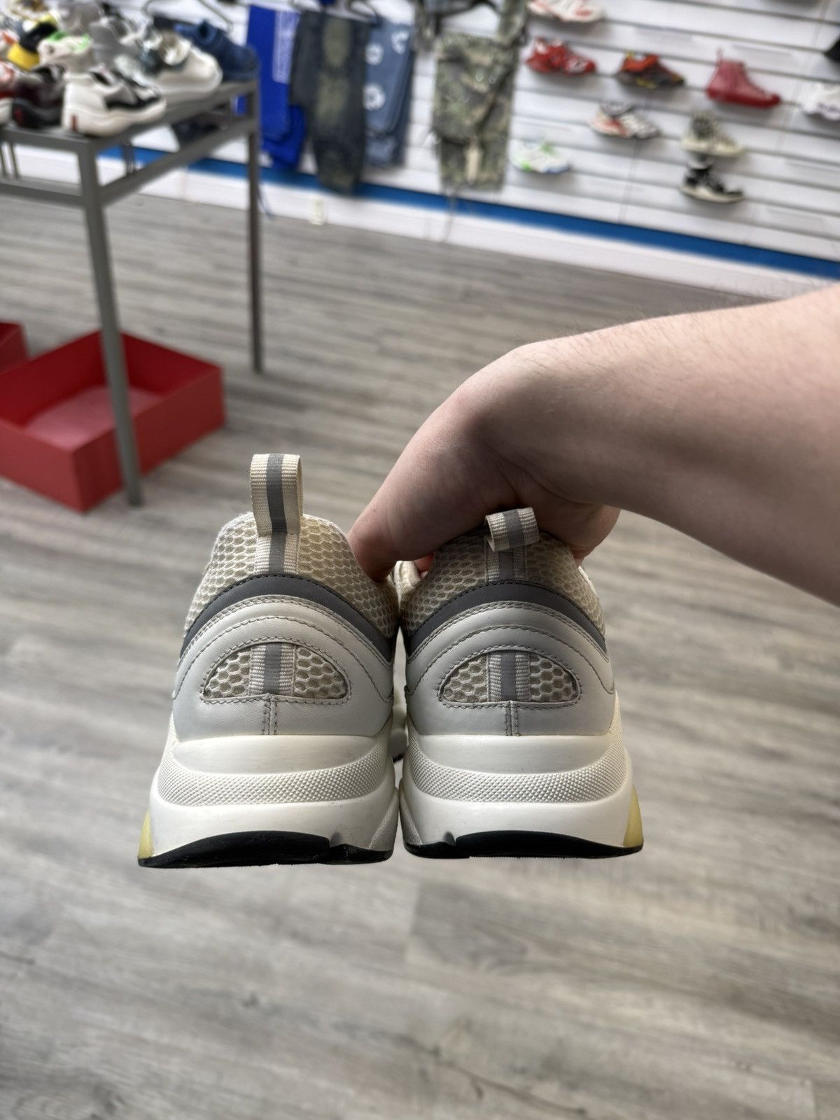 Dior Dior B22 - White/Grey Size US 9 / EU 42 - 5 Thumbnail