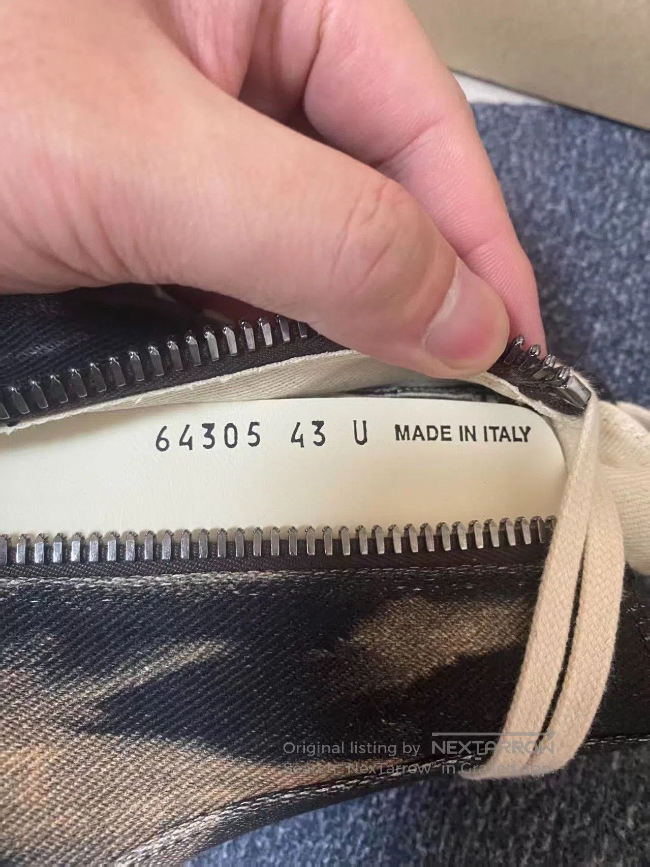 Rick Owens Rick Owens Flame Series Brown Striped Converse. Size US 8 / EU 41 - 3 Thumbnail