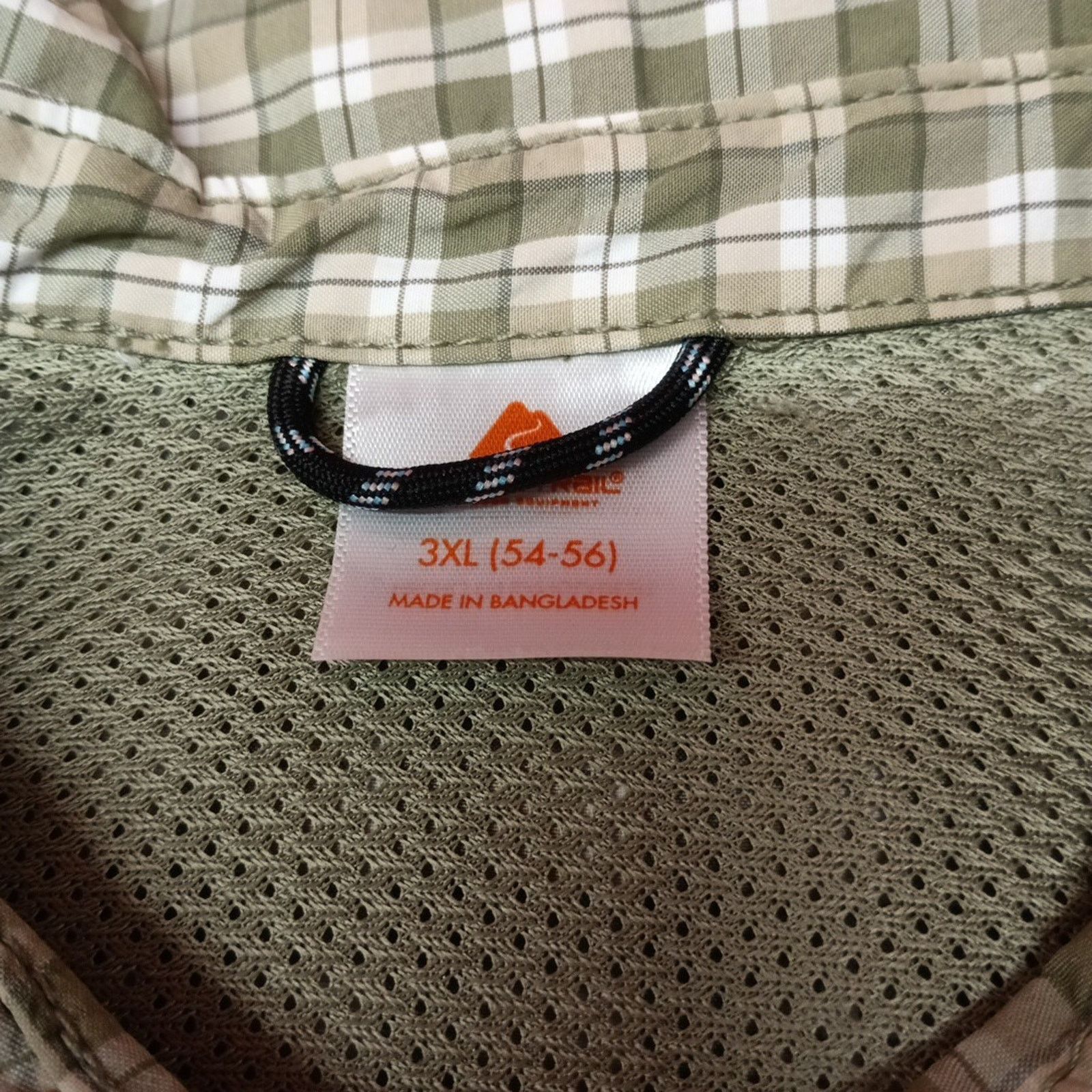 Other Ozark Trail Upstream Shirt Men's 3XL (54-56) Green Plaid Size US XXL / EU 58 / 5 - 4 Thumbnail