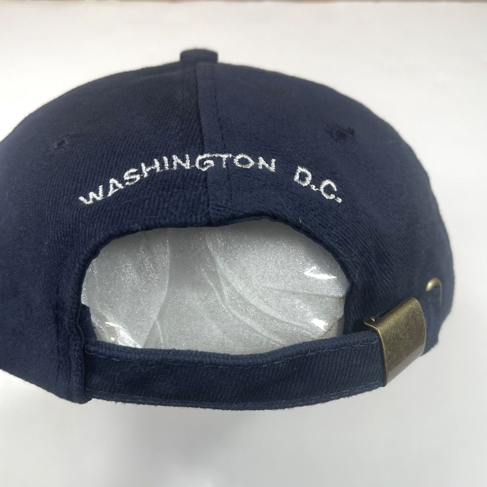 Vintage ATT Headwear Washington DC Adult Adjustable StrapBack Baseball Hat Cap Navy Size ONE SIZE - 7 Thumbnail