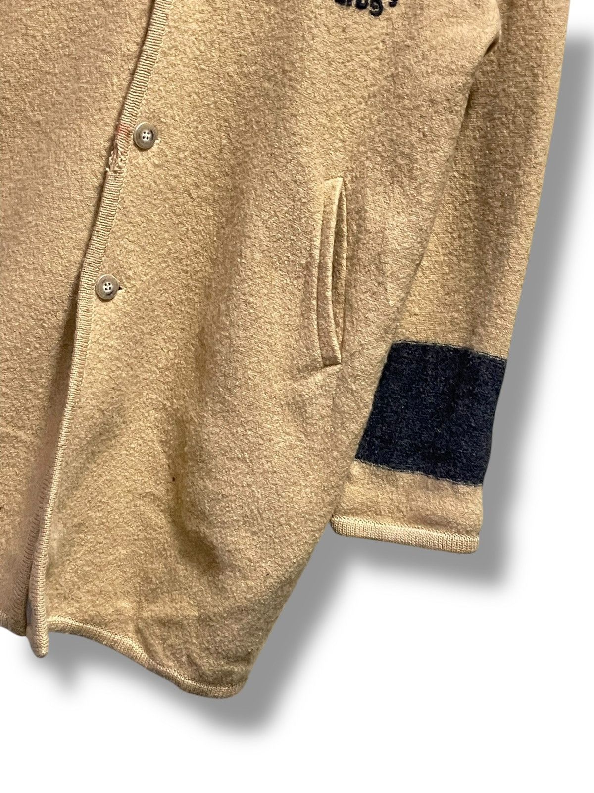 Japanese Brand × Vintage DRUGSTORE Brand Wool Long Coat (78) Size US M / EU 48-50 / 2 - 2 Thumbnail