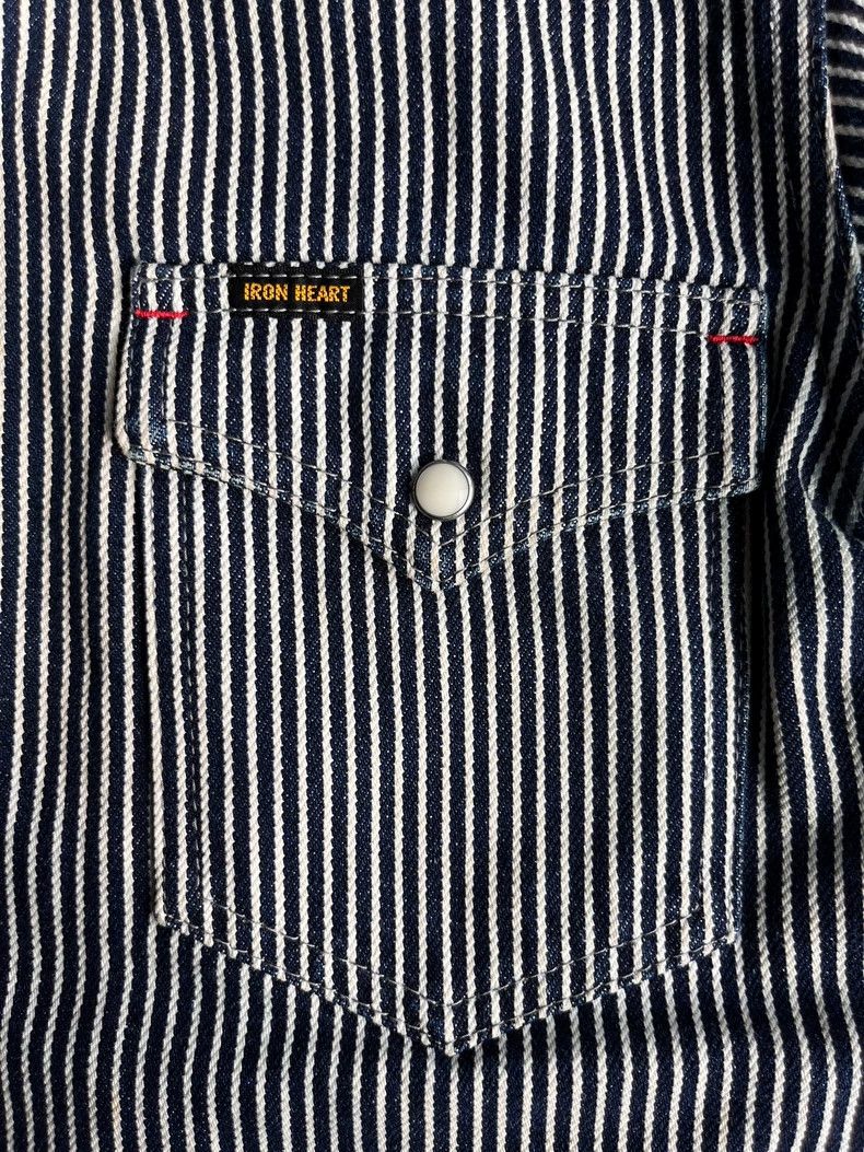 Iron Heart Iron Heart heavy weight 21oz striped shirt Size US S / EU 44-46 / 1 - 5 Thumbnail