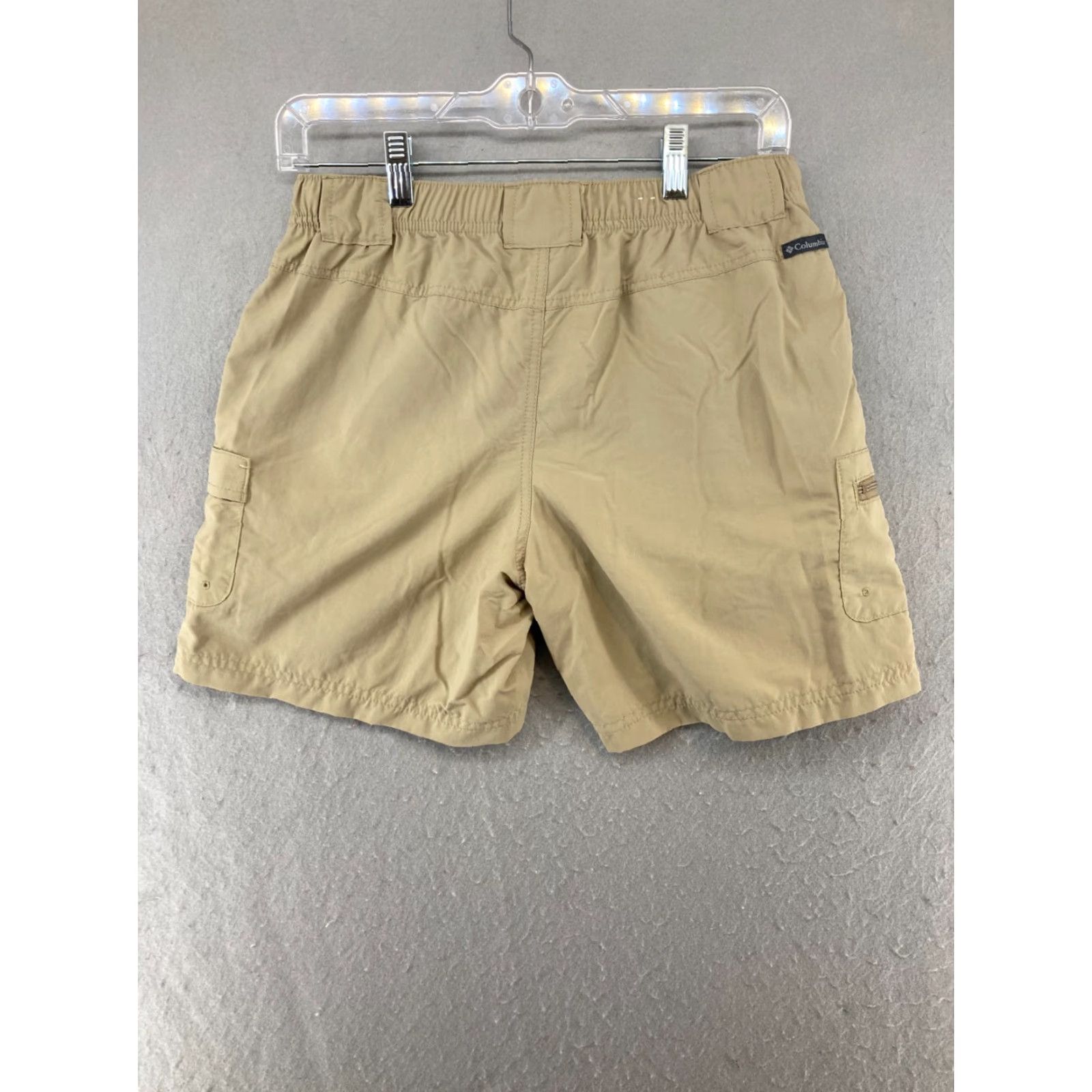 Vintage Columbia Womens Shorts Cargo Hiking Beige Small 28in Inseam 5in Nylon Shorts Value/Outdoor Activewear 90s? No Decade - Adult Small Beige Cargo Pocket Size 28" / US 6 / IT 42 - 6 Thumbnail