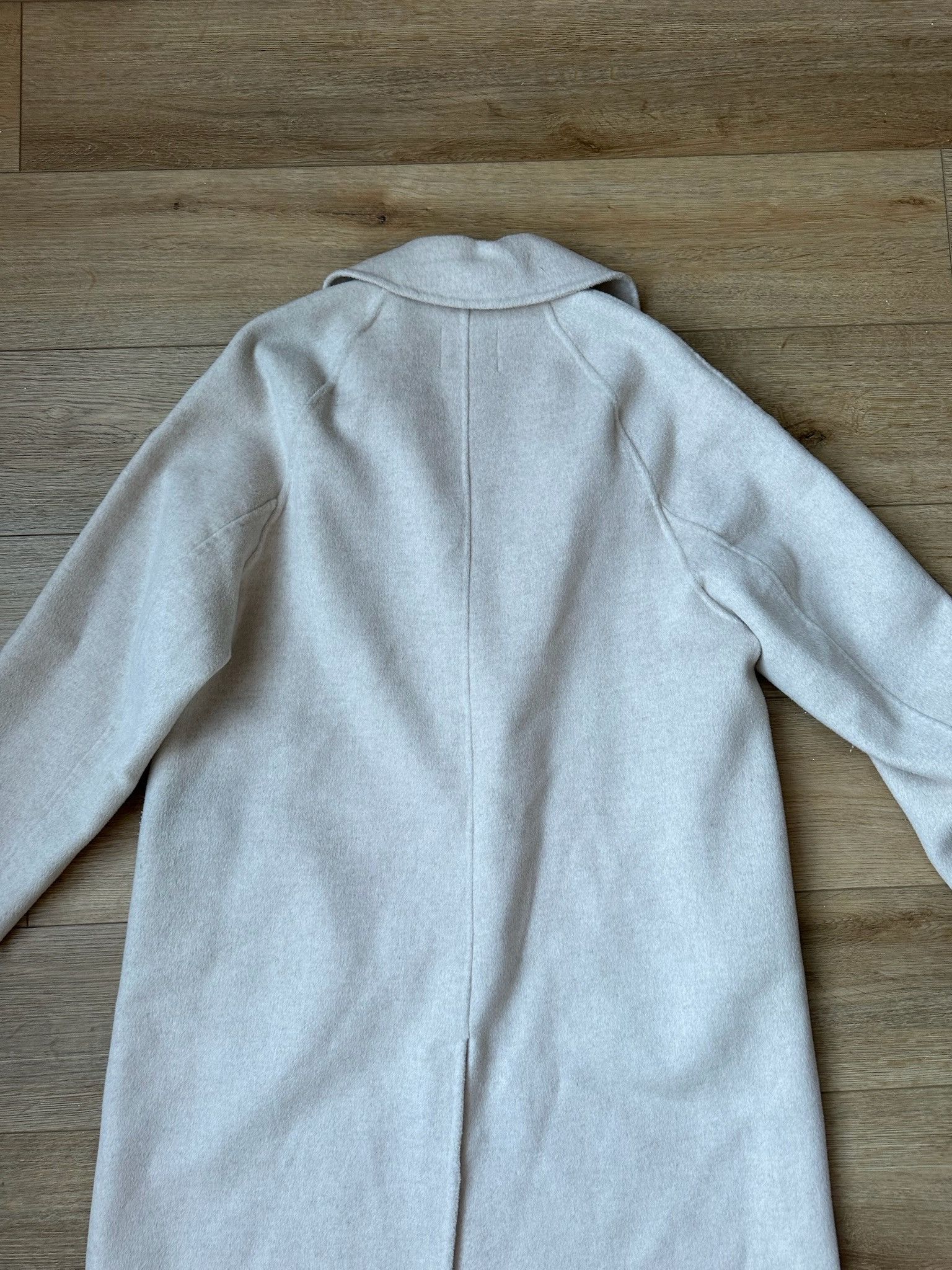 H&M 🔥[SALE]🔥 H&M Double Breasted Cream Coat Size S / US 4 / IT 40 - 10 Thumbnail