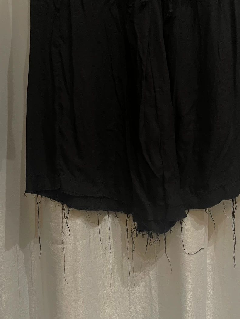 Yohji Yamamoto yohji Yamamoto size 3 Medieval Black Sabotage Unhemmed Pan Size US 30 / EU 46 - 3 Thumbnail