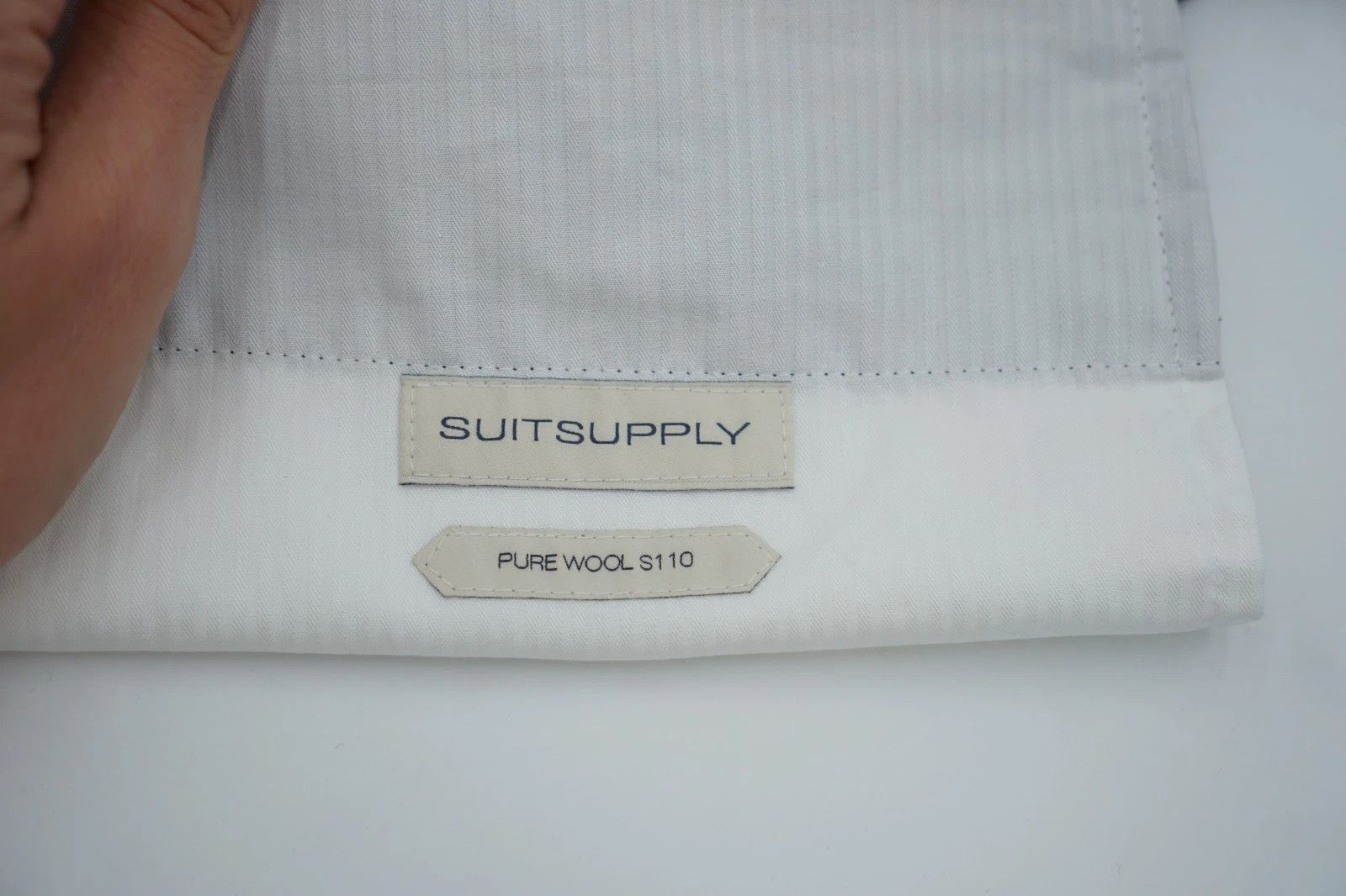 Suitsupply Men Suitsupply Pants Navy Brescia S110 Vitale Barberis US36S Size 36S - 4 Thumbnail