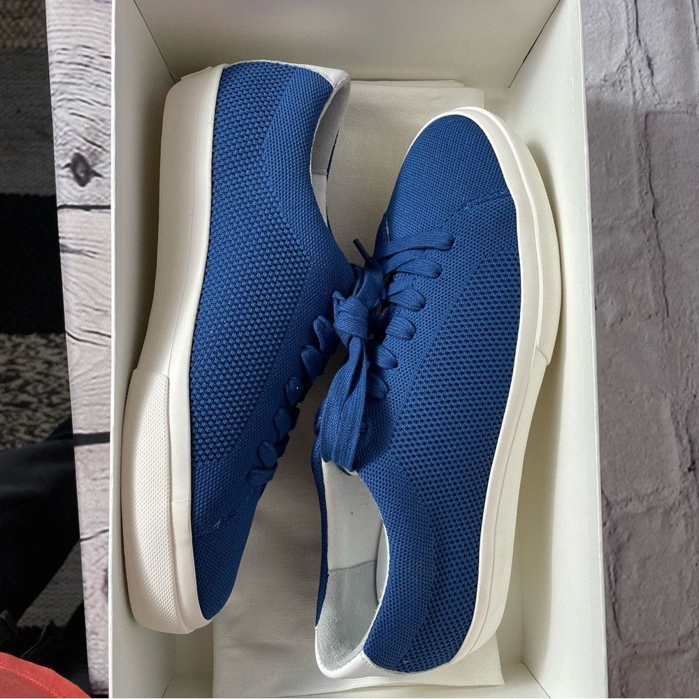 Vince New Vince Farrell Low-Top Blue White Sneakers Size 41 US 8 Size US 8 / EU 41 - 6 Thumbnail