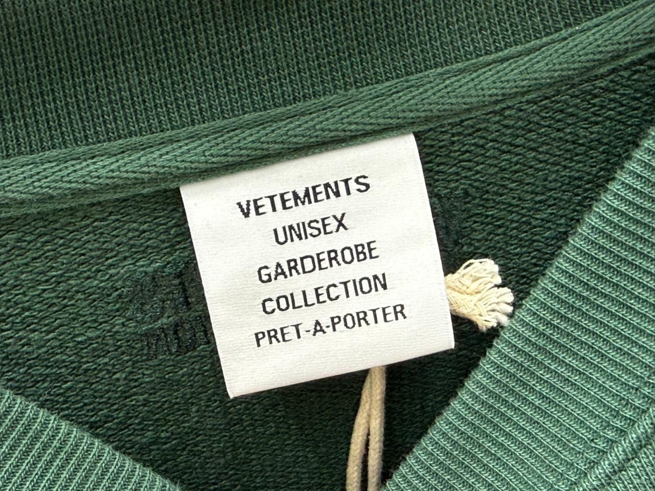 Vetements Vetements SWEAT SHIRT oversize cotton Size US M / EU 48-50 / 2 - 4 Thumbnail