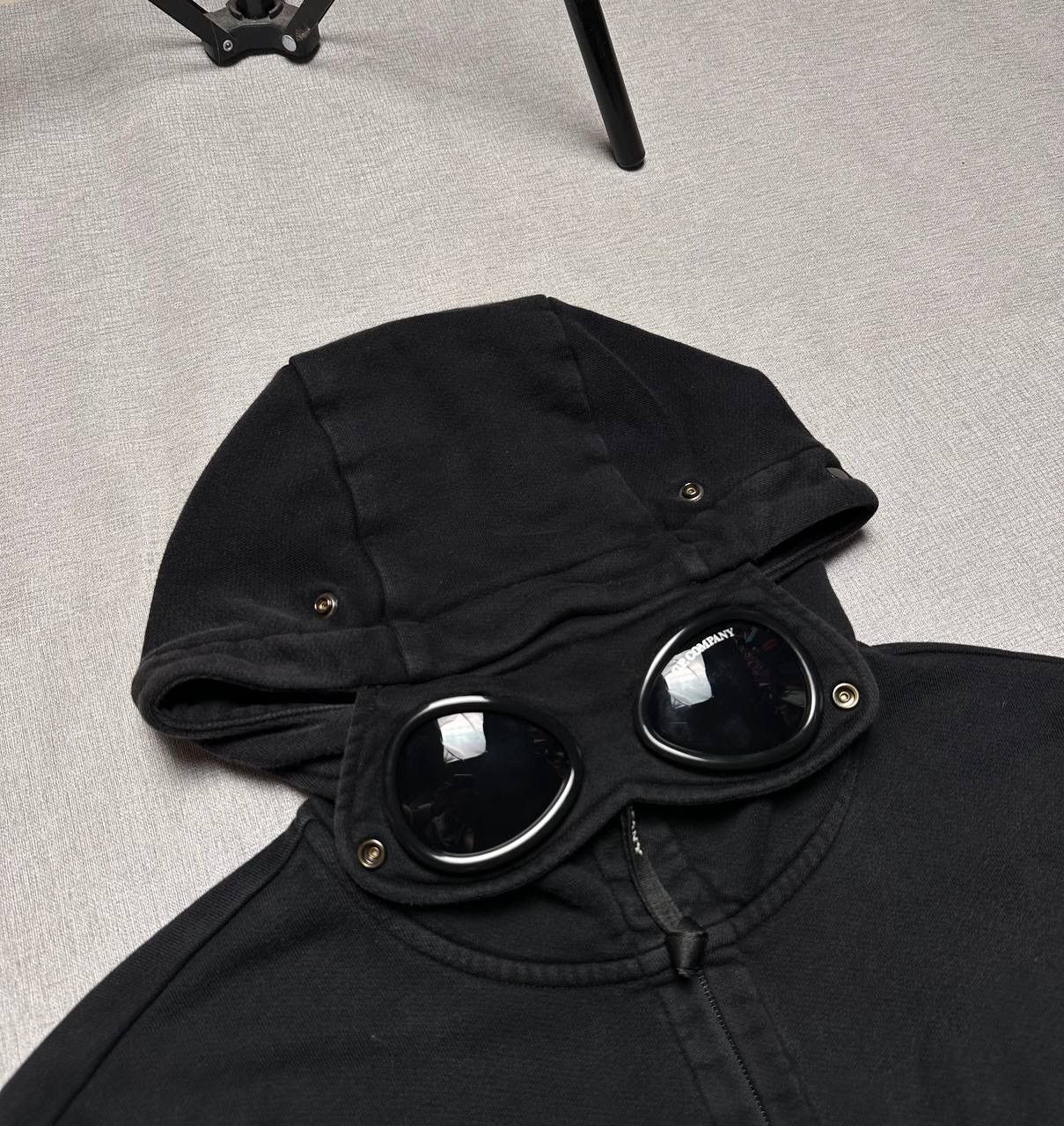 C.P. Company C.P. Company Diagonal Raised Fleece Goggle Full Zip Hoodie Size US L / EU 52-54 / 3 - 7 Thumbnail