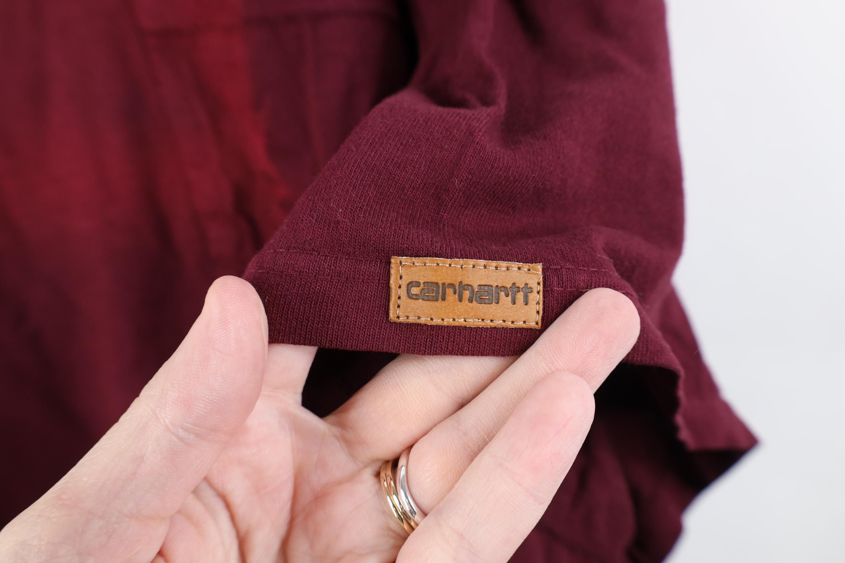 Carhartt Deadstock Vintage 90s Carhartt Sun Faded Pocket T-Shirt USA Size US XXL / EU 58 / 5 - 4 Thumbnail