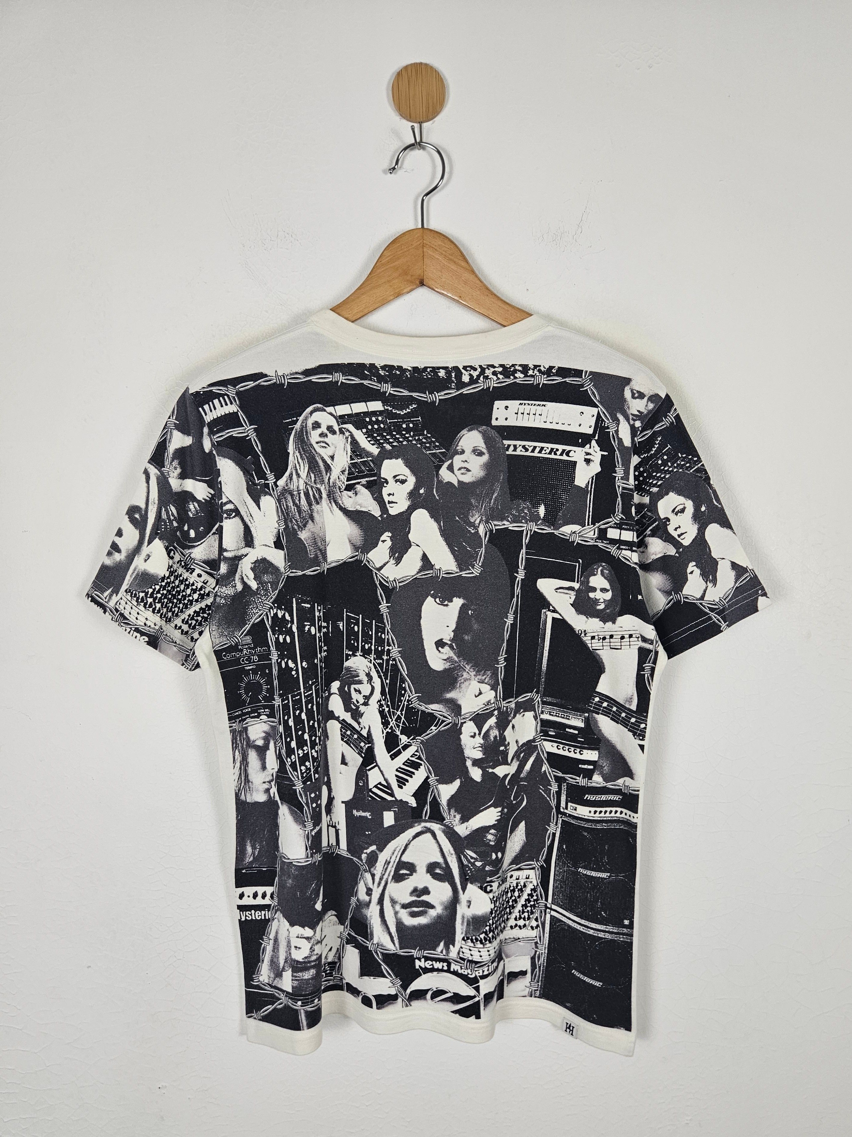 Hysteric Glamour Hysteric Glamour Fullprint Nude shirt Size US M / EU 48-50 / 2 - 3 Thumbnail