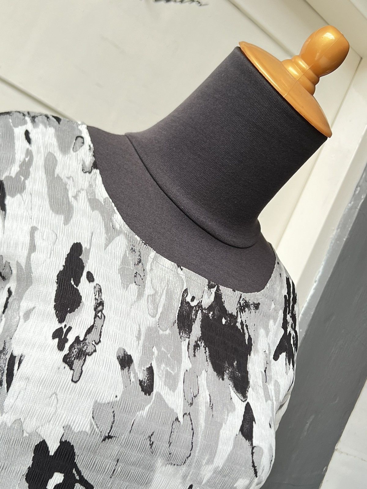 Other SPECCHIO Flower Motive Grey Dress Size XS / US 0-2 / IT 36-38 - 5 Thumbnail