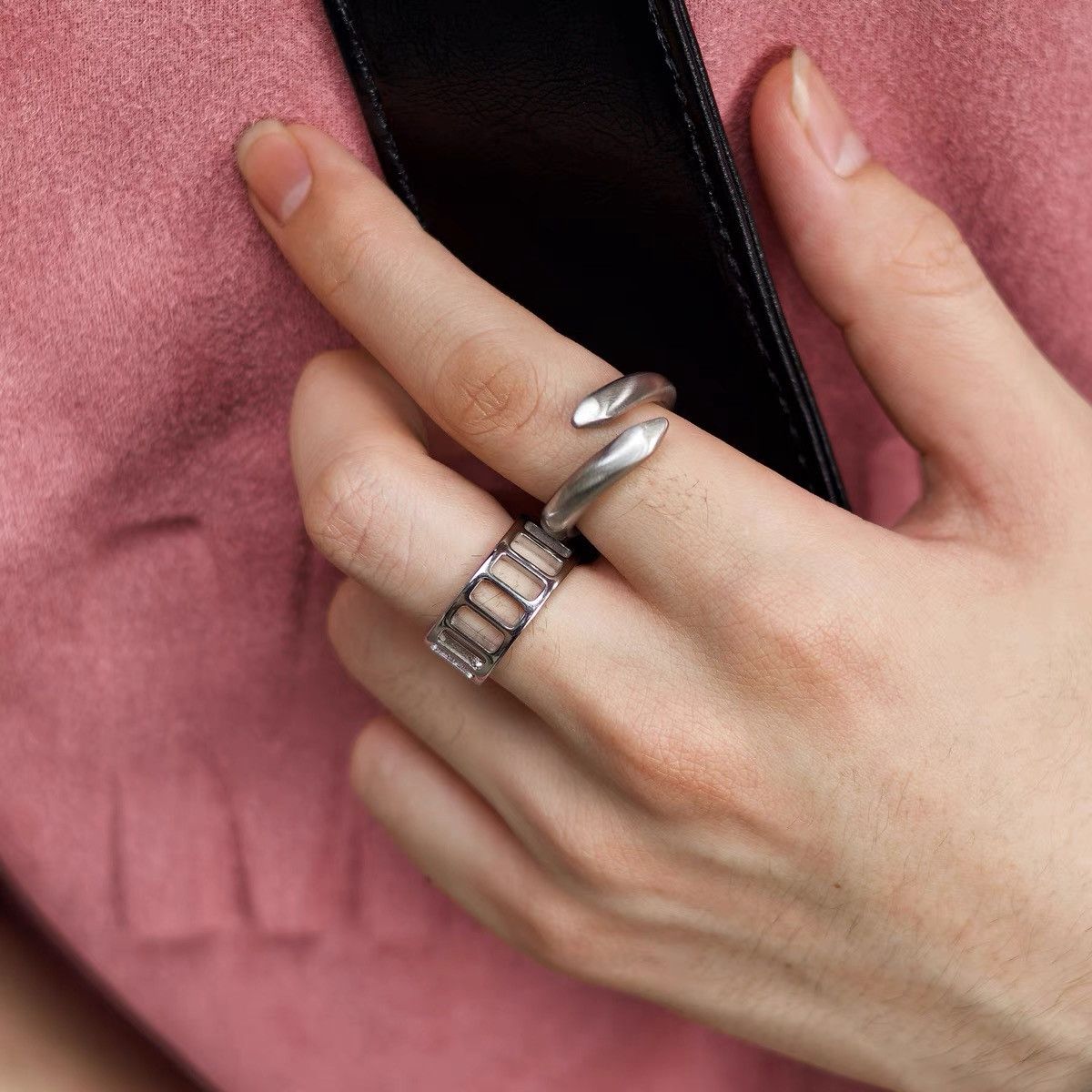 Japanese Brand × Vintage Retro punk rings Size ONE SIZE - 4 Thumbnail