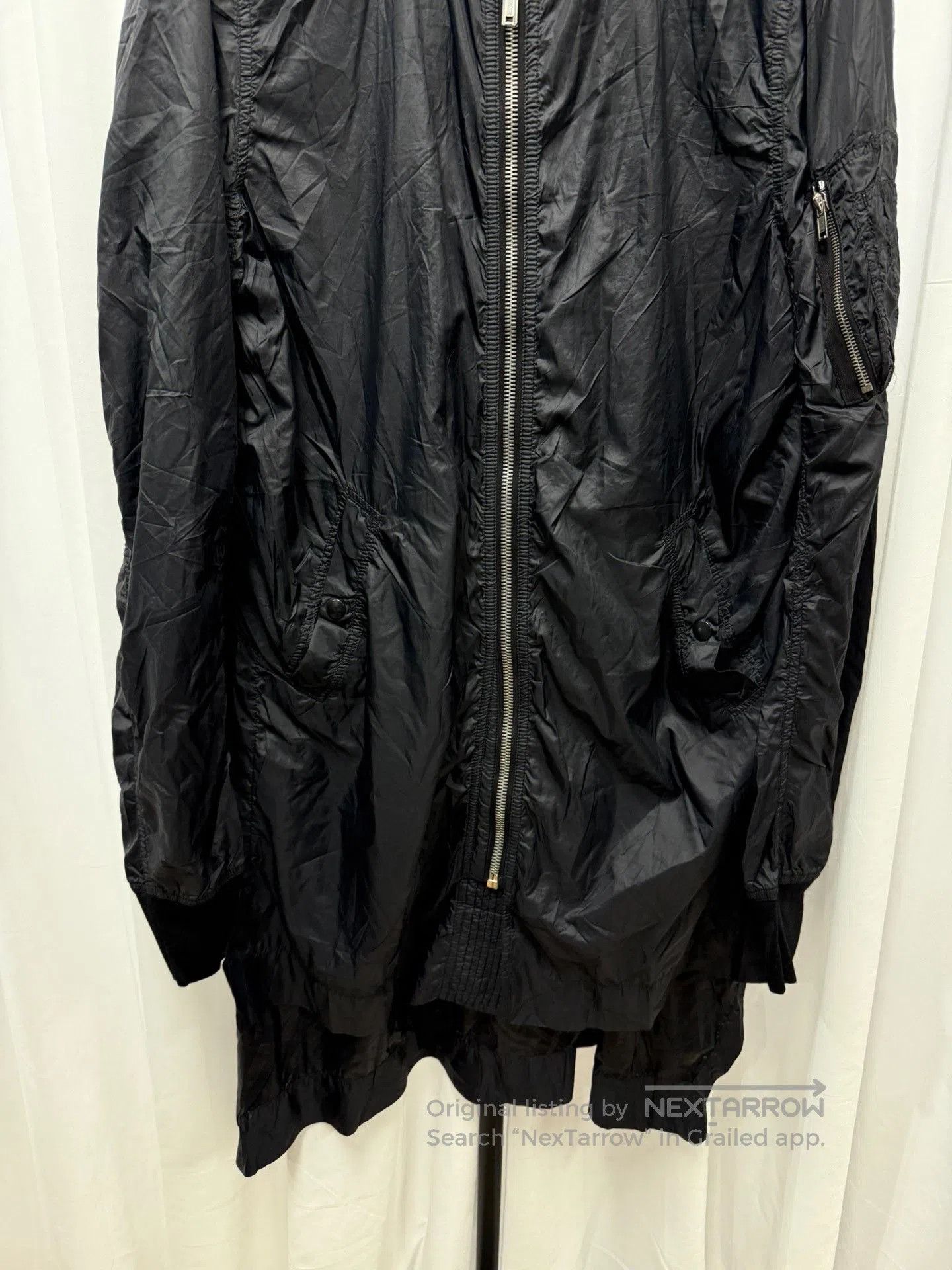 Rick Owens Rick Owens Long Nylon Cape Coat. Size US M / EU 48-50 / 2 - 2 Thumbnail