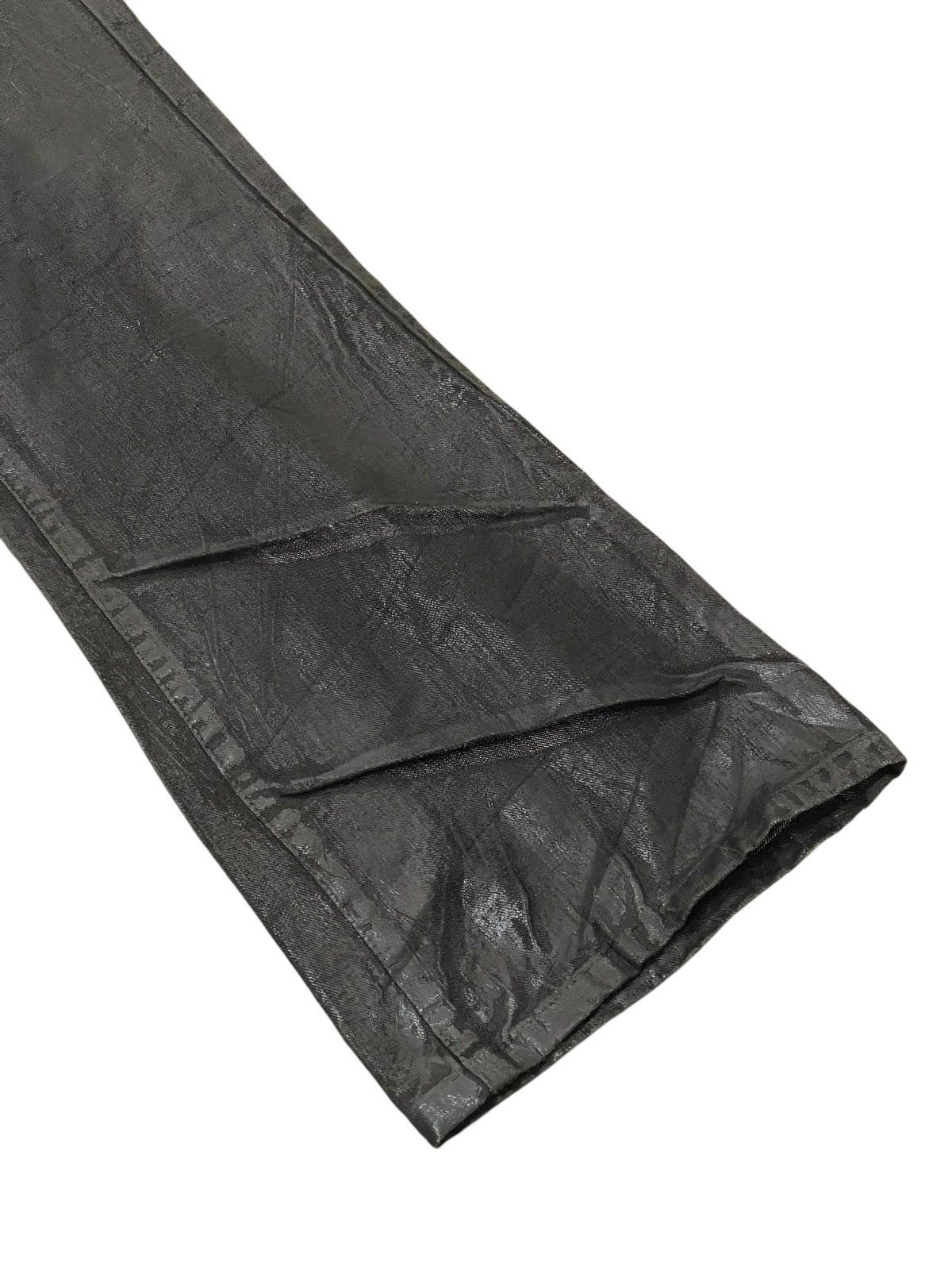 Japanese Brand Flare Jeans Abettor Full Coating Distress Boot Cut 8🟦9 Size US 30 / EU 46 - 4 Thumbnail