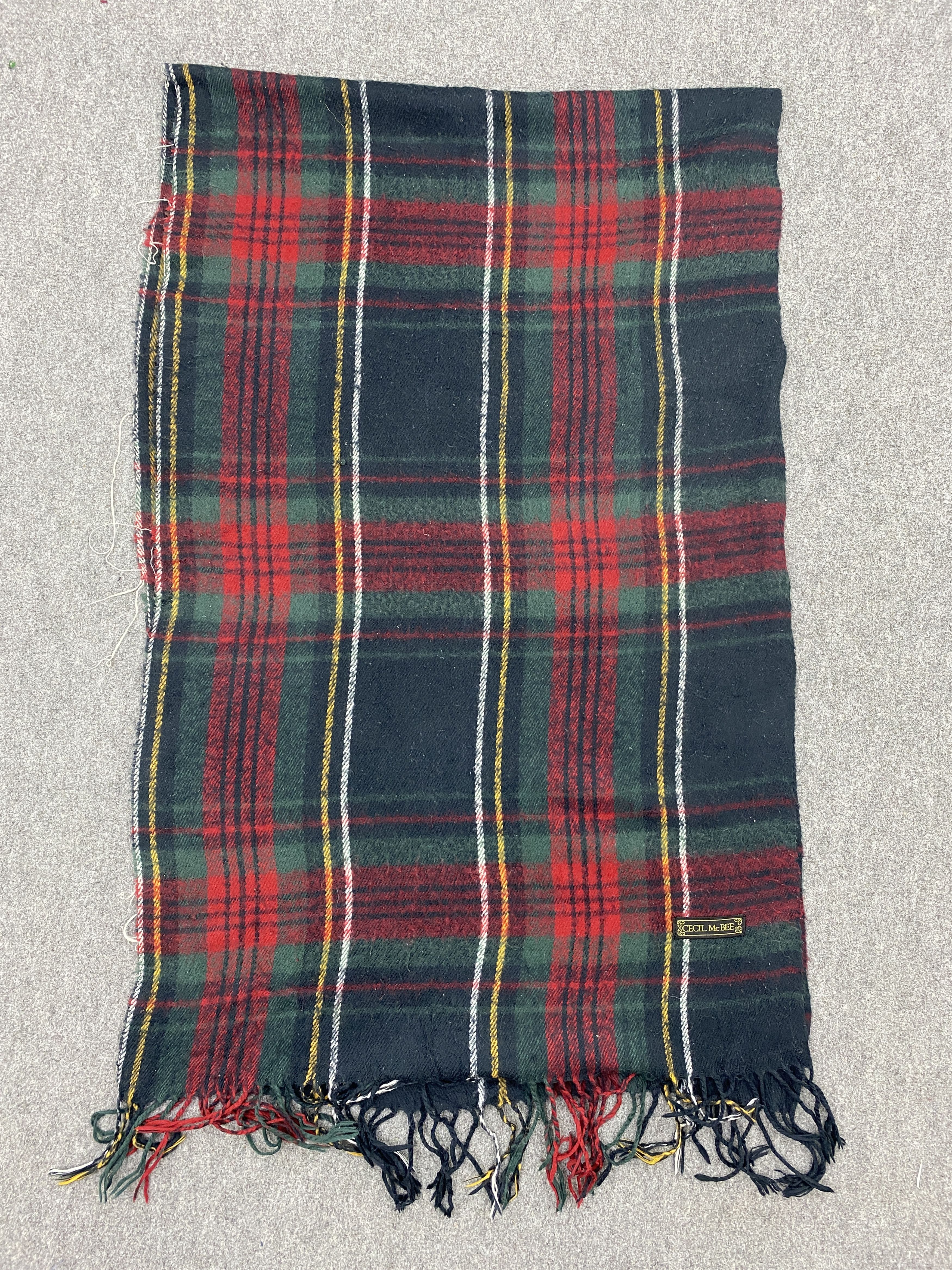 Other Vintage Cecil McBee Scarf / Muffler / Neckwear - SC0003 Size ONE SIZE - 2 Thumbnail