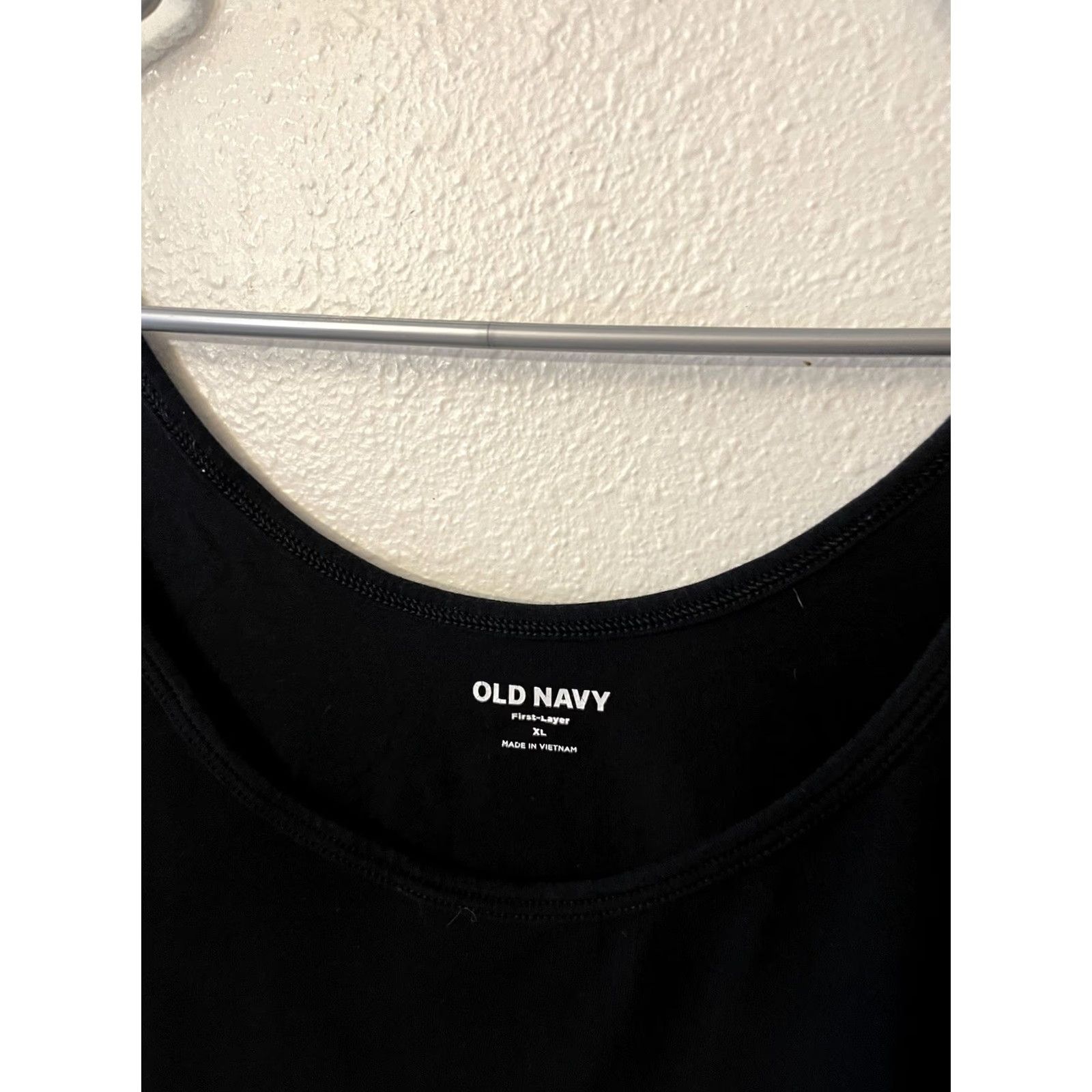 Old Navy Old Navy Tank Top Women's Round Neck Cotton Slim XL Black Size XL / US 12-14 / IT 48-50 - 2 Thumbnail