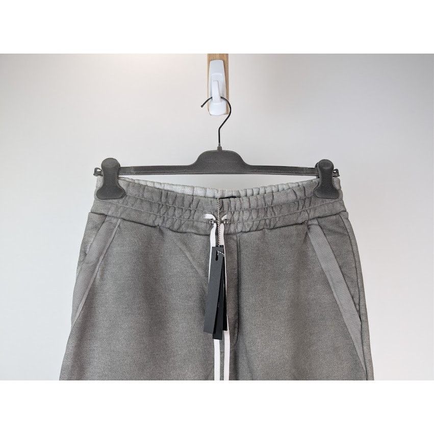 Amiri o1rshd1 Aged Puff Logo Sweatpants in Grey Size US 32 / EU 48 - 3 Thumbnail