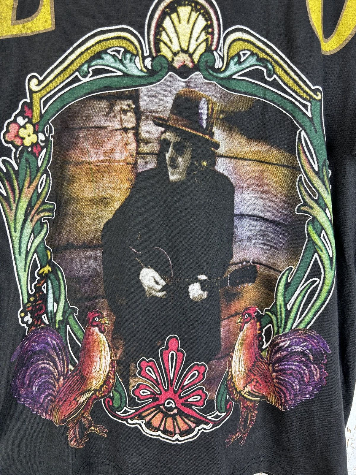 Band Tees 90s Vintage Zucchero SpiritoDiVino 1995 AOP Allover T-Shirt Size US M / EU 48-50 / 2 - 2 Thumbnail