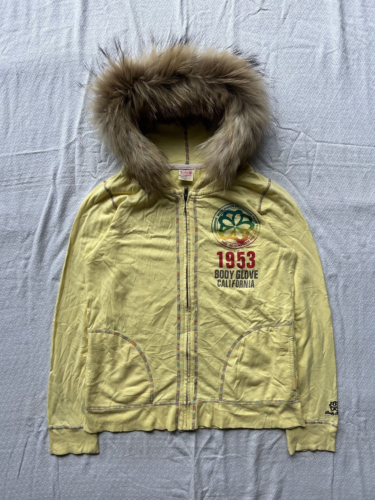 💸BINDINGOFFER💸Body glove fur hoodie style Ifsixwasnine lgb