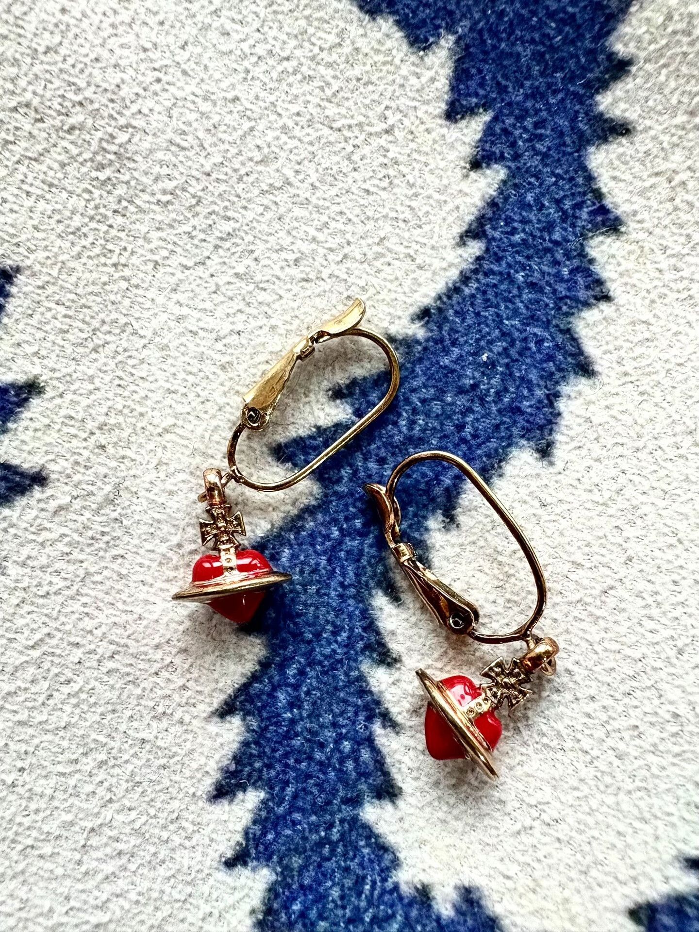 Vivienne Westwood vivienne westwood red heart earrings Size ONE SIZE - 1 Thumbnail