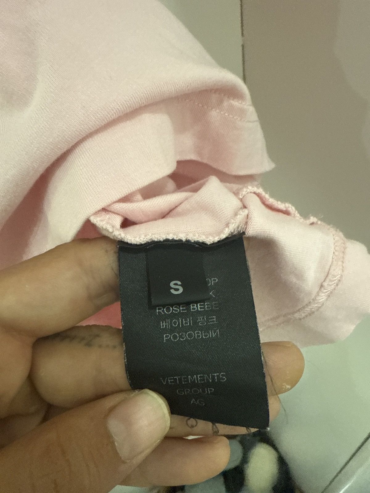 Vetements Vetements t shirt I like fairytales Size US S / EU 44-46 / 1 - 4 Thumbnail