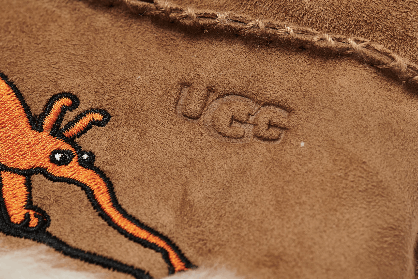 Palace × Ugg (L/XL) palace ugg sheepskin mitten chestnut Size ONE SIZE - 3 Thumbnail