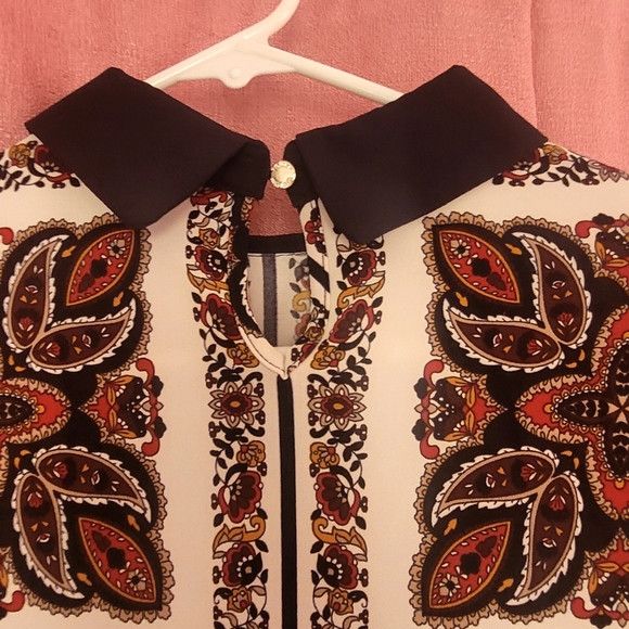 Tommy Hilfiger Beautiful terracotta color blouse - Tommy Size XS / US 0-2 / IT 36-38 - 4 Thumbnail
