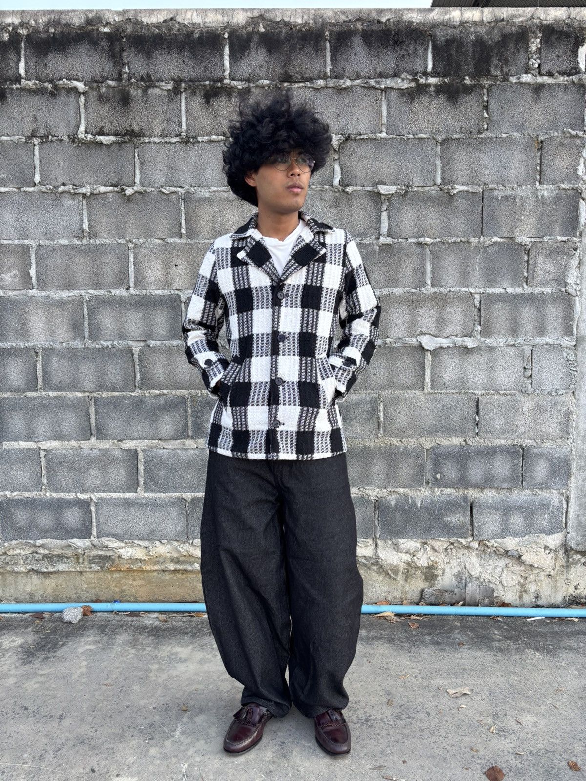 If Six Was Nine F.U.I Button Jacket Knitwear Size US M / EU 48-50 / 2 - 6 Thumbnail