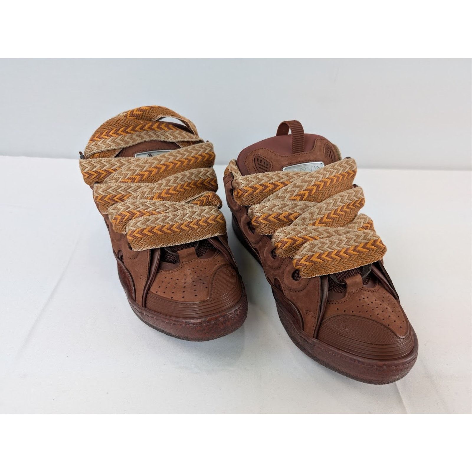 Lanvin o1rshd1 Curb Sneakers in Dark Brown Size US 8 / EU 41 - 6 Thumbnail