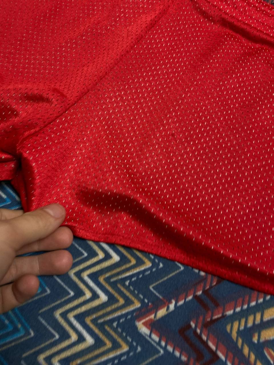 Nike shorts red NIKE logo Vintage Y2K sportwear size M Size US 32 / EU 48 - 15 Thumbnail