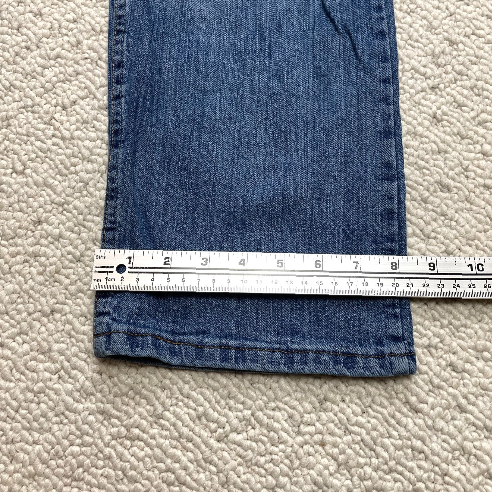 Wrangler Wrangler Jeans 44x30 Blue Denim Regular Fit 96FXVLS Premium Quality High Rise Size US 44 / EU 60 - 2 Thumbnail