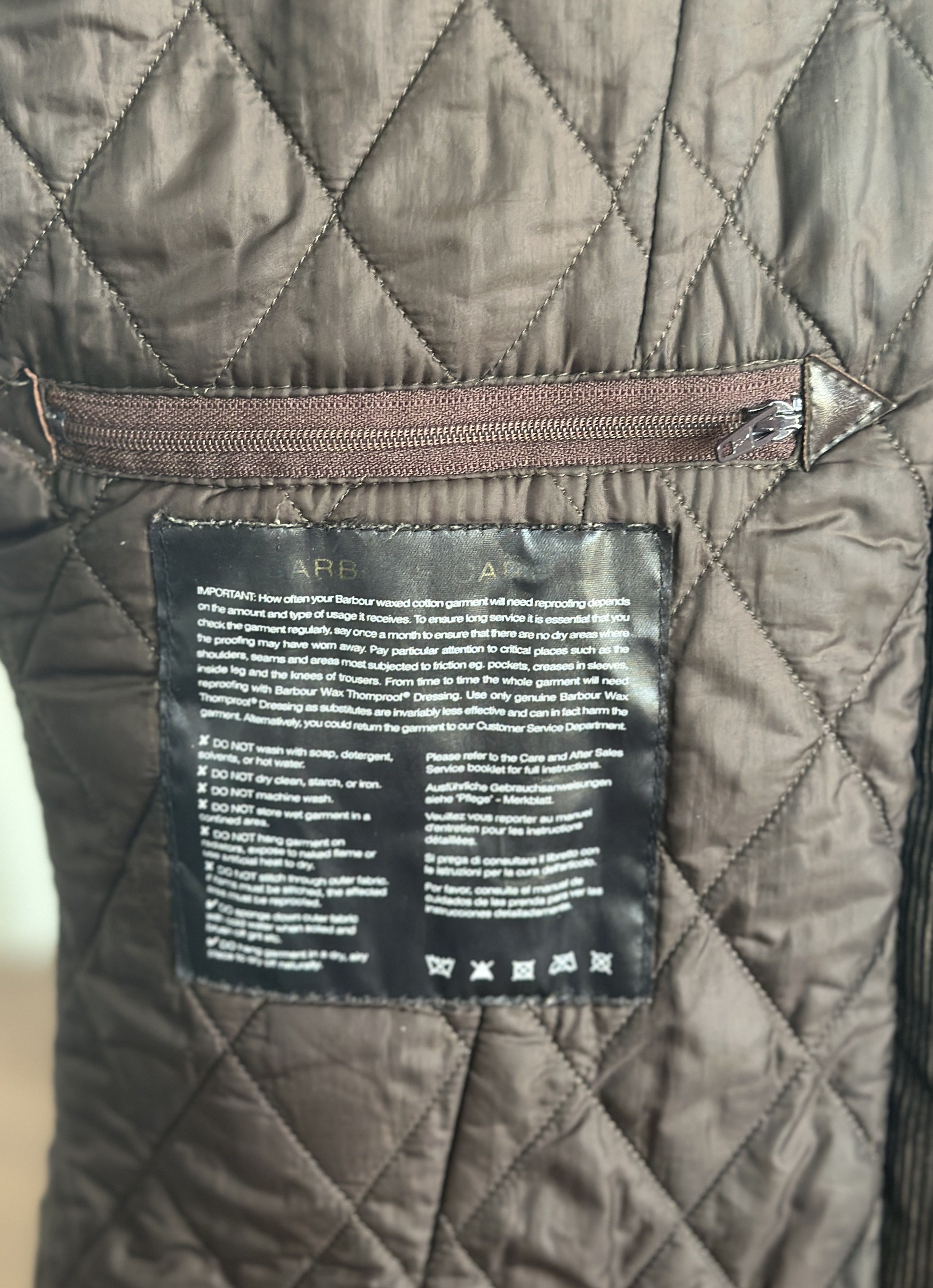 BARBOUR Cameron Wax Women's Hooded Jacket British Style