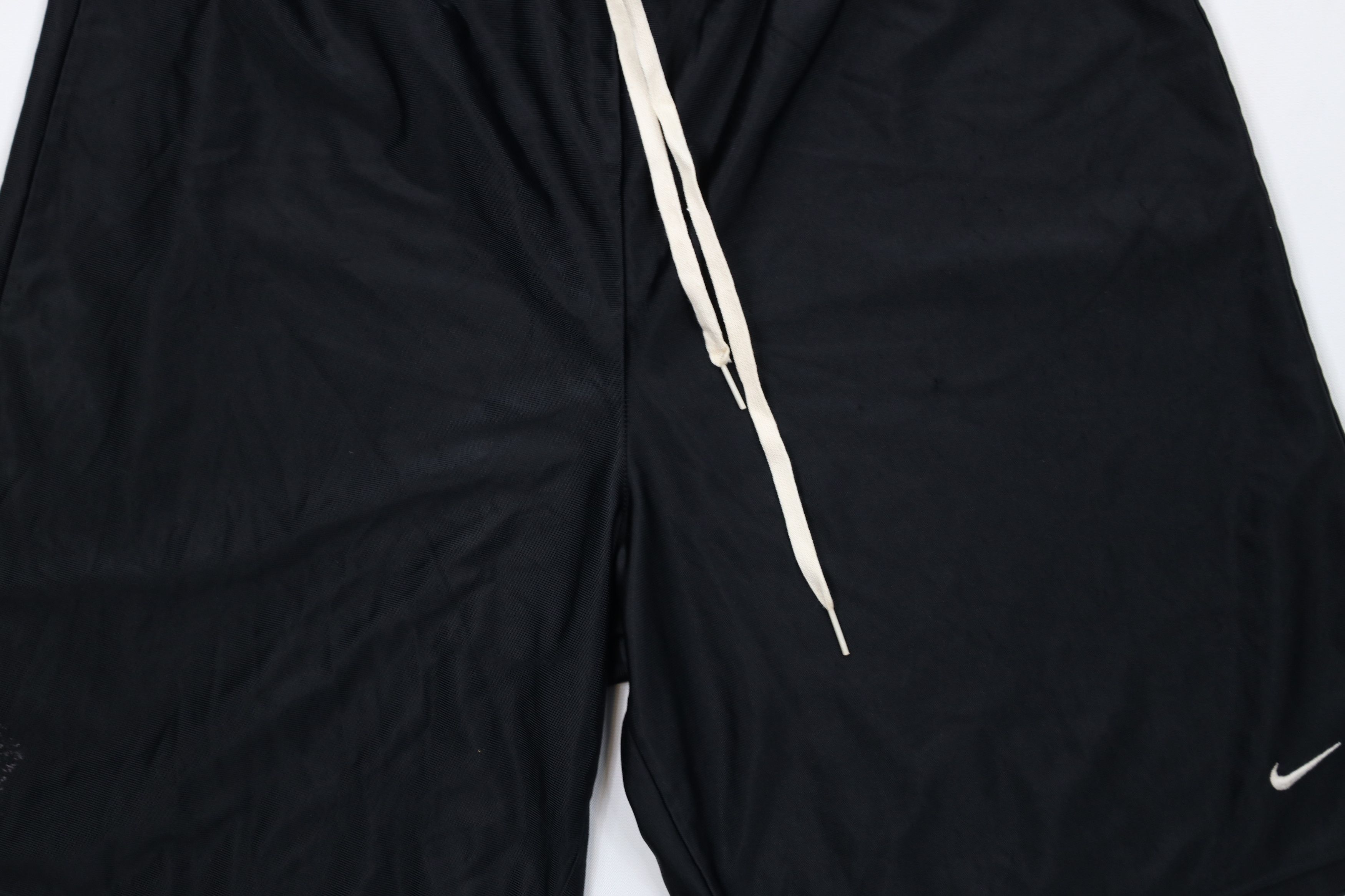 Nike × Vintage Vintage 90s Nike Travis Scott Mini Swoosh Shorts Black USA Size US 34 / EU 50 - 3 Thumbnail