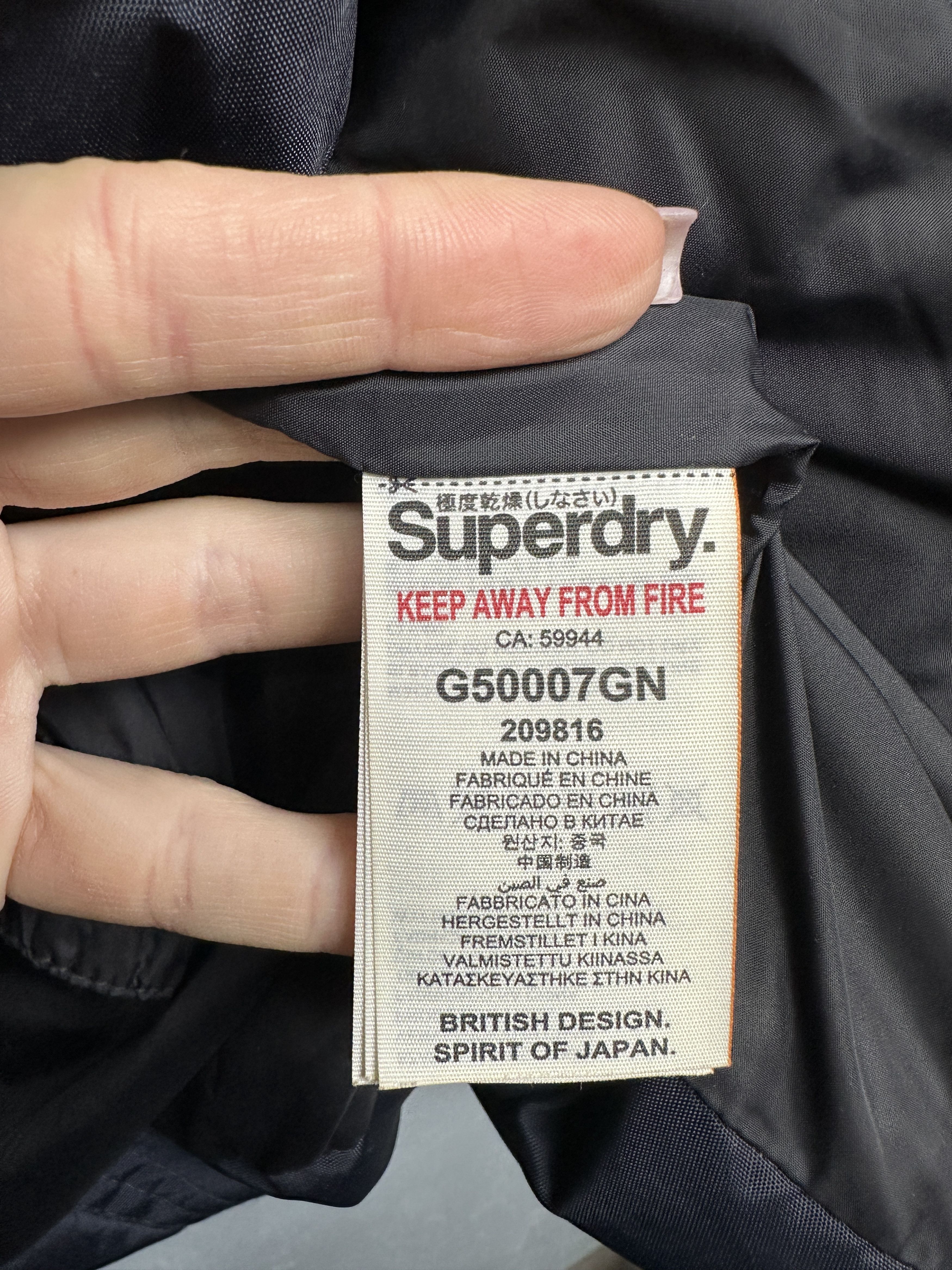 Superdry Superdry SubArctic Ski Puffer Parka Jacket Size L / US 10 / IT 46 - 6 Thumbnail