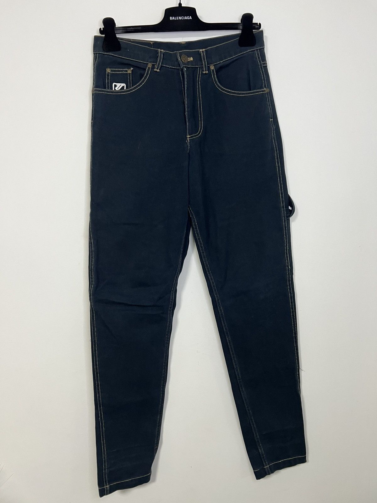 Karl Kani Karl kani S denim jeans blue cotton carpenter cargo Size US 30 / EU 46 - 2 Thumbnail