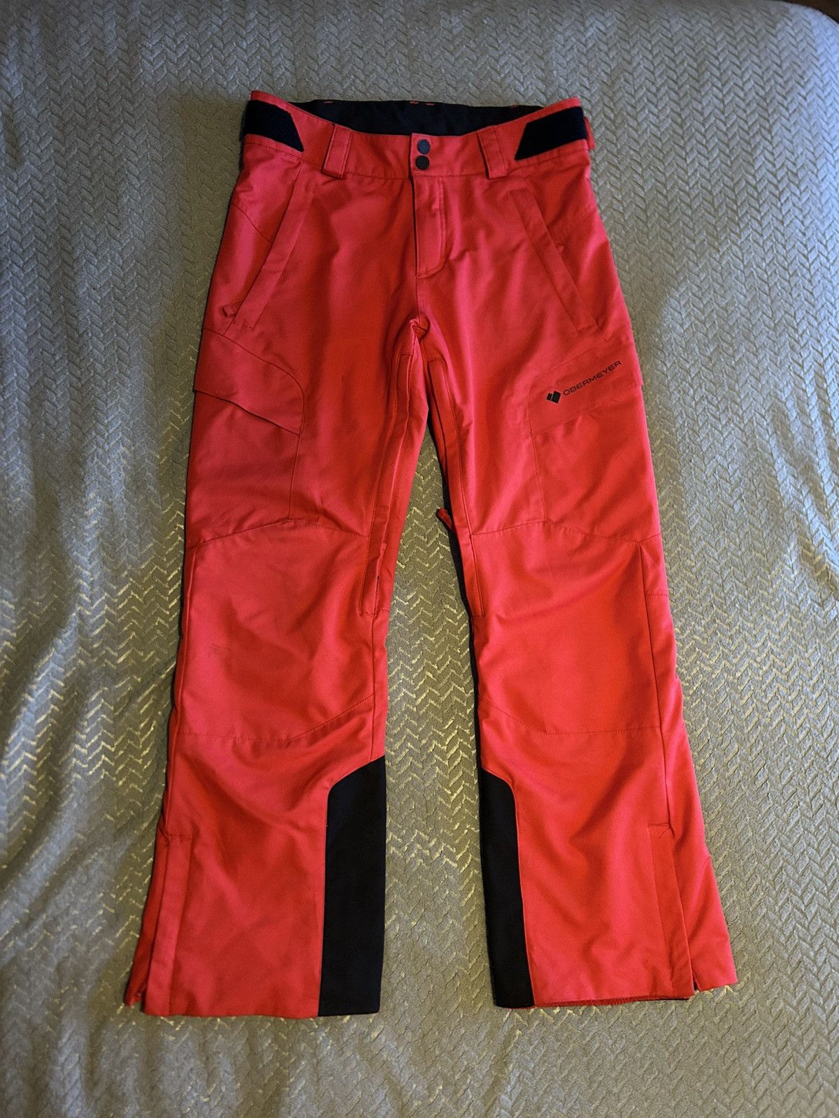 Obermeyer Obermeyer Mens Force Pants Fresno Red Size US 33 - 1 Thumbnail