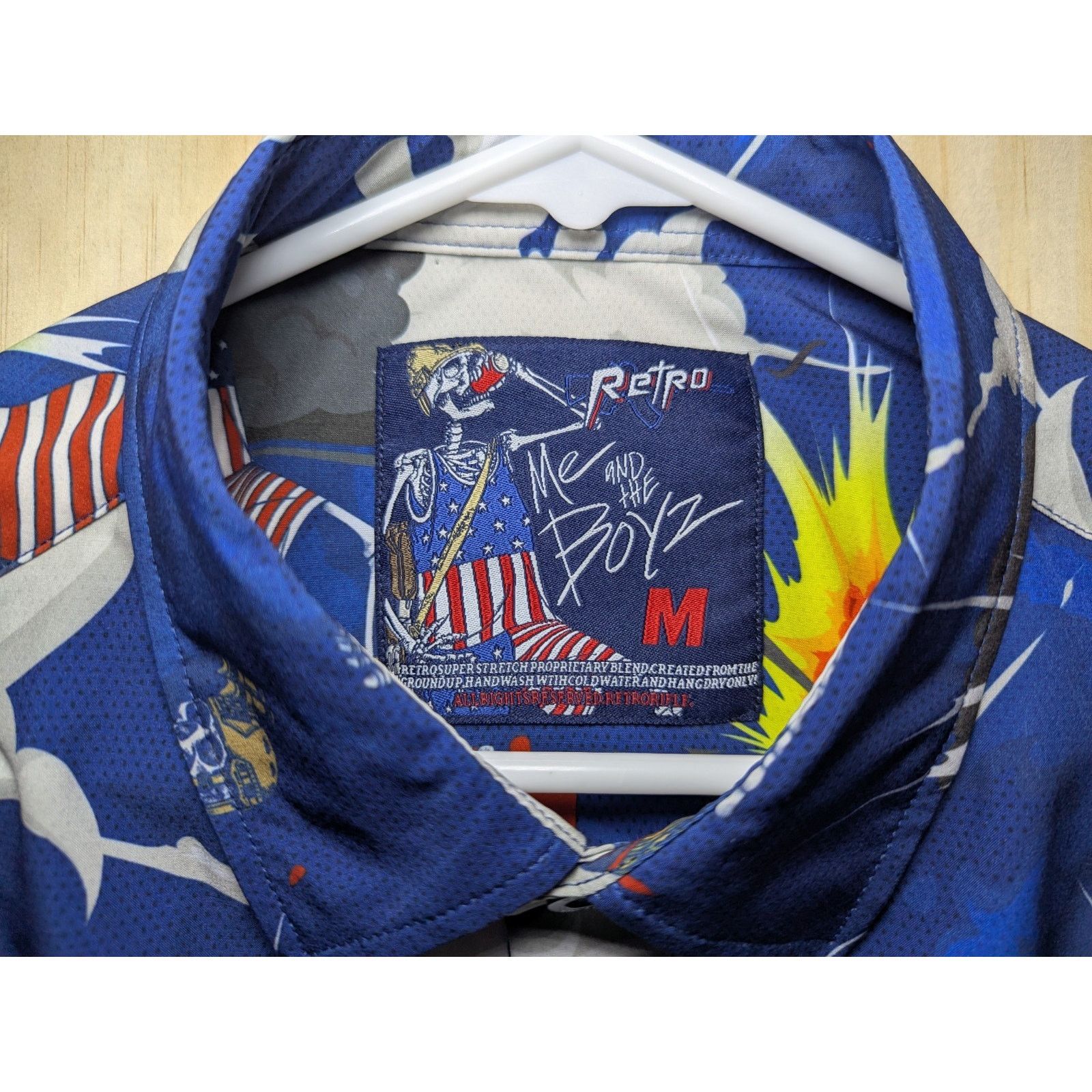 Other Retro Rifle Men's Medium Me and the Boyz Shirt Patriotic Size US M / EU 48-50 / 2 - 5 Thumbnail
